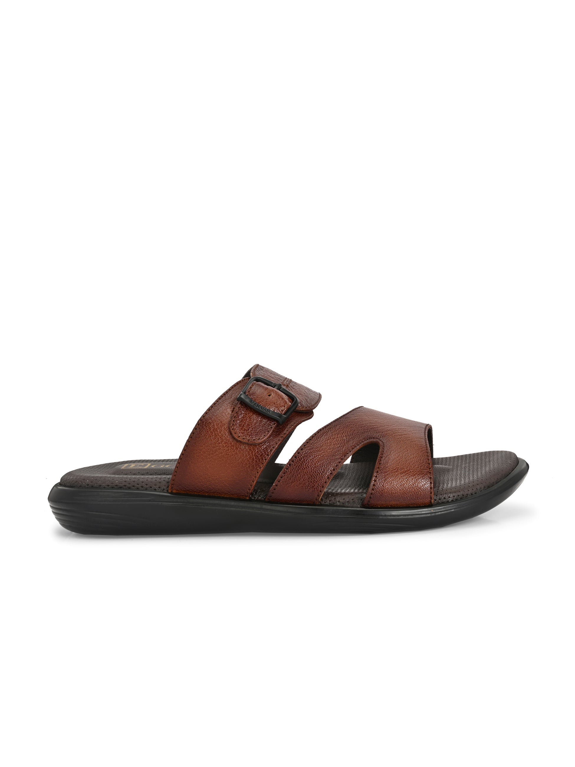 Egoss Shoes Egoss Leather Slippers For Men - view 3