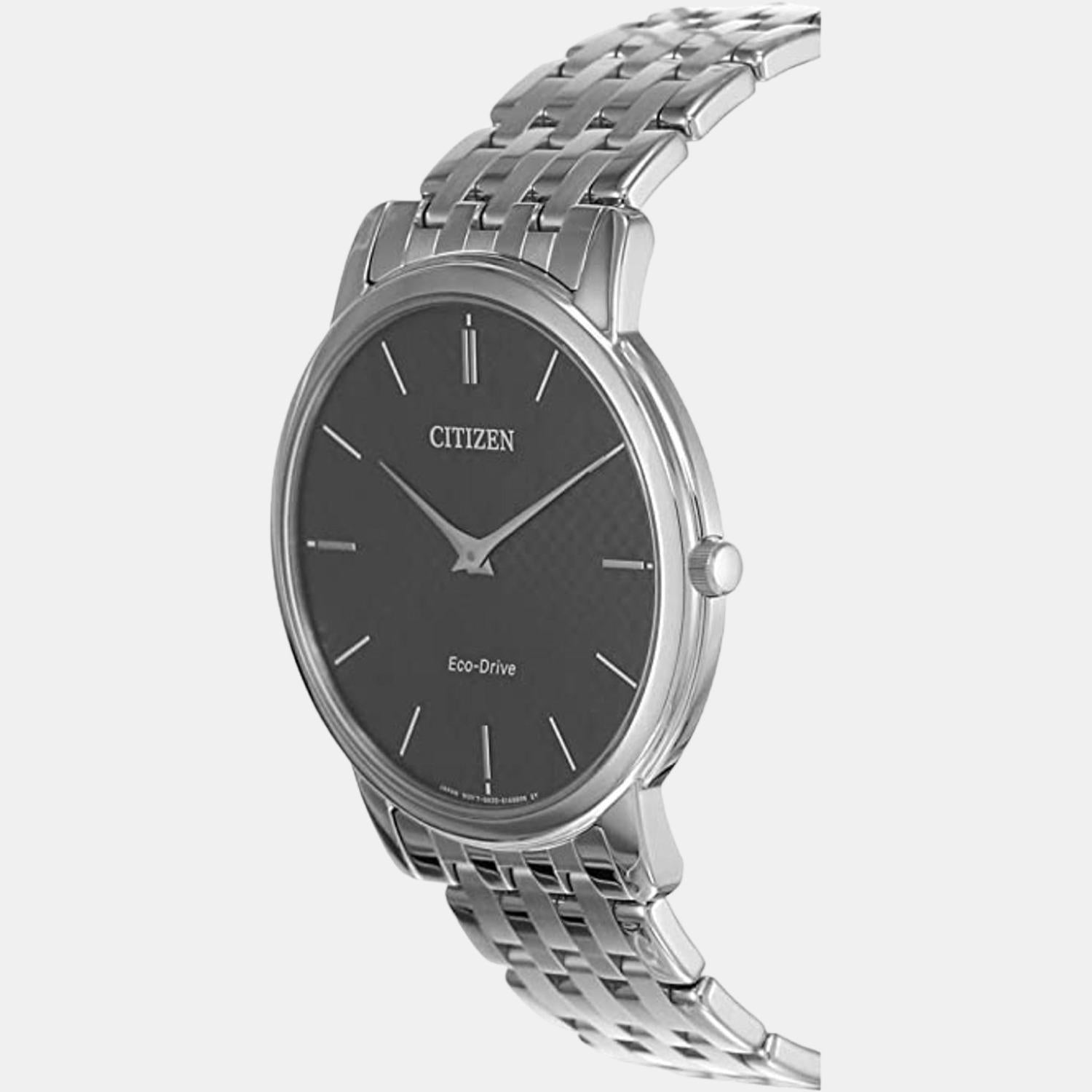 Citizen Eco-Drive Men Eco-Drive Black Dial Analog Stainless Steel Watch AR1130-81H - view 2