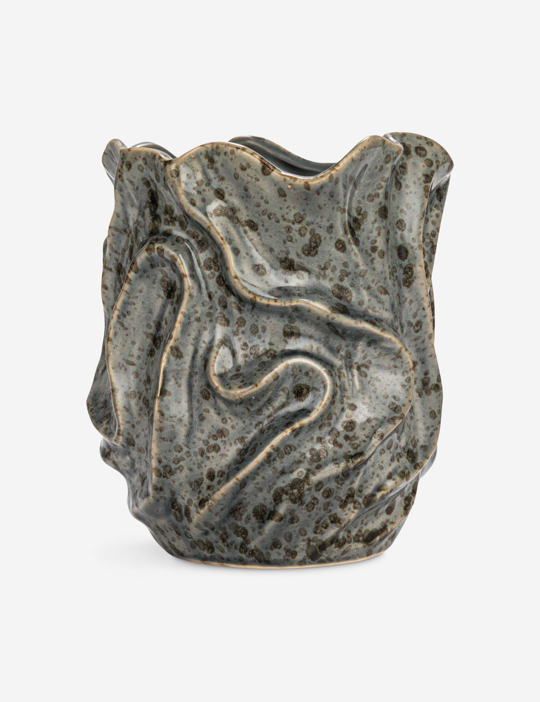Lulu and Georgia Asani Decorative Vase – Gray - view 3
