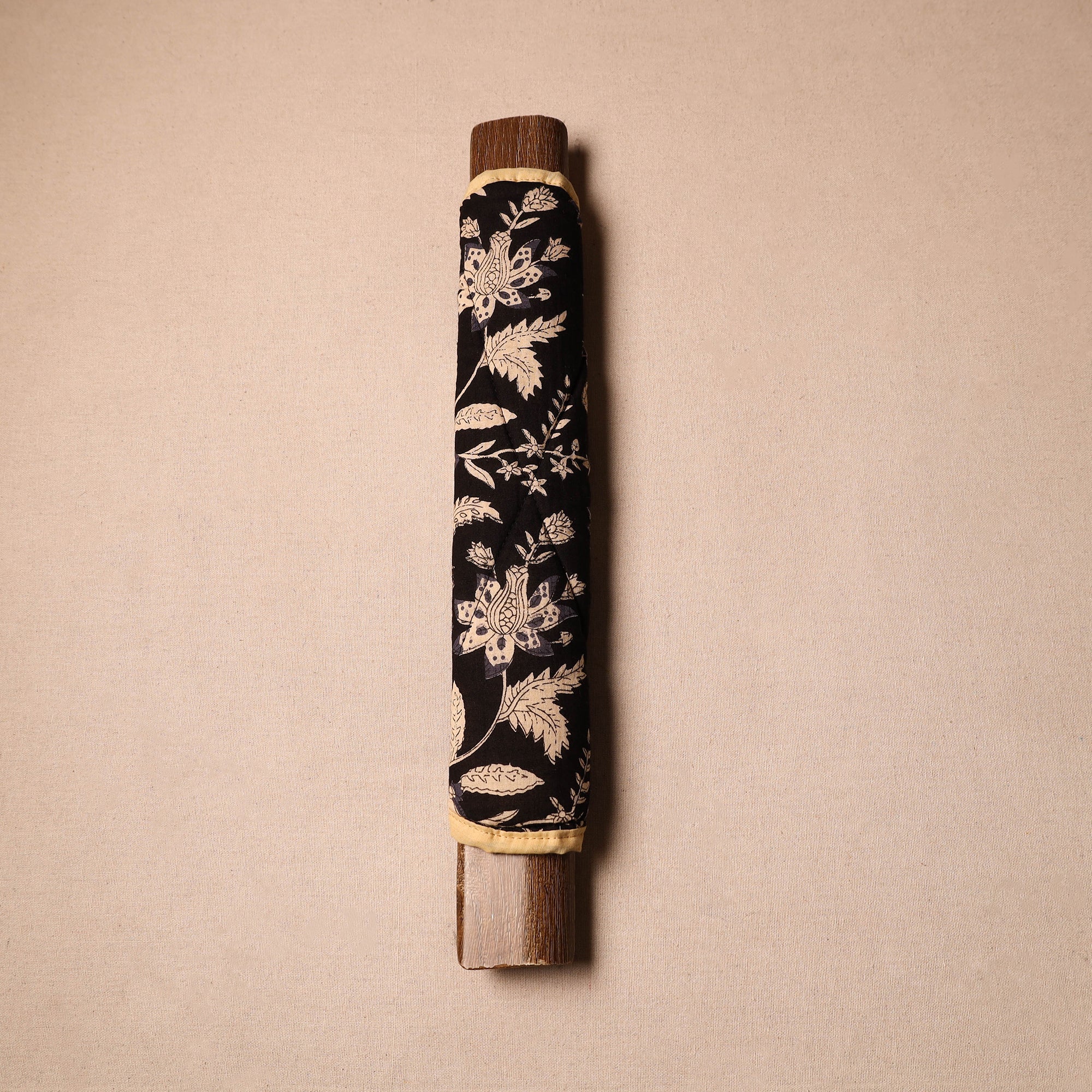 JALPARI Black - Handmade Cotton Fridge Handle Cover 95