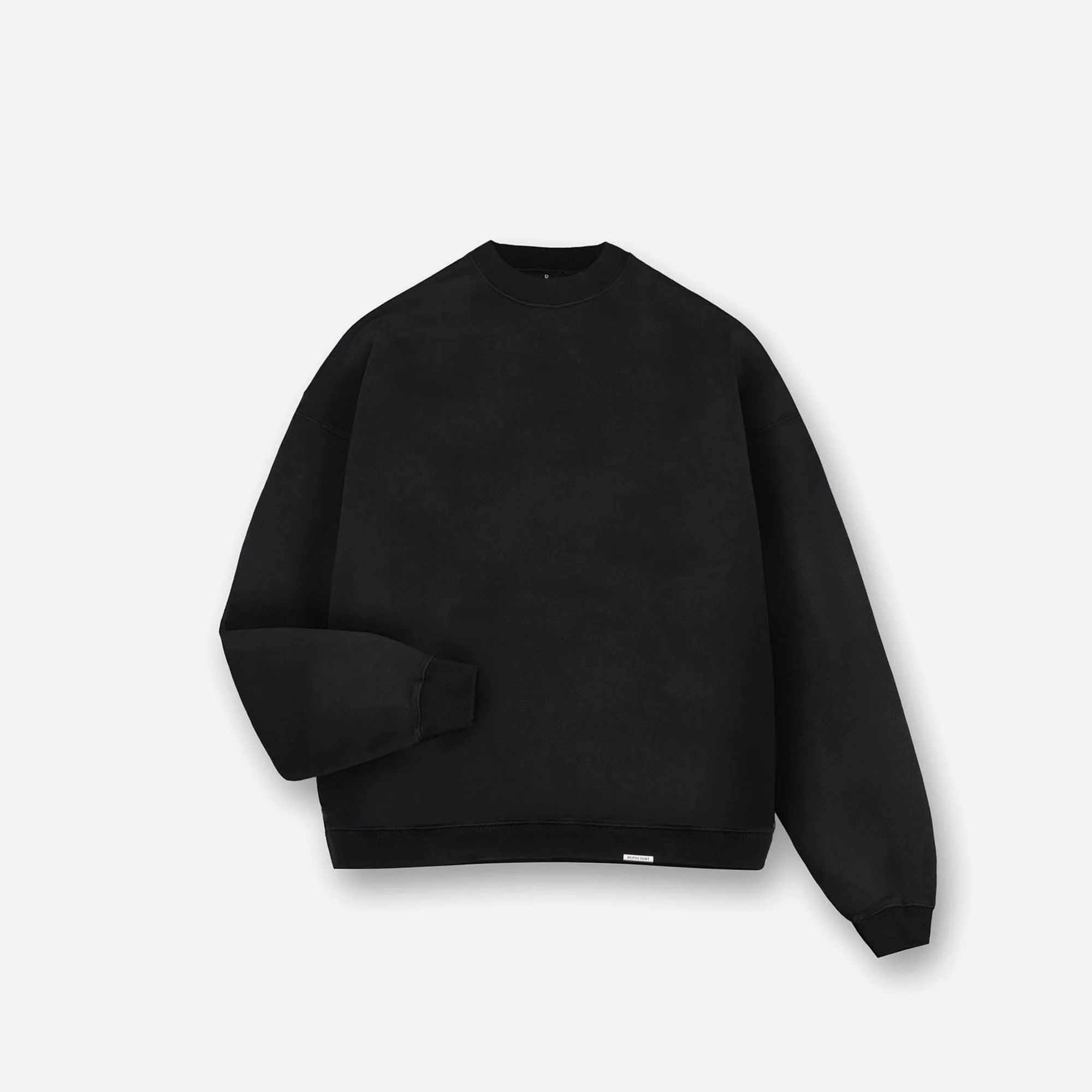 REPRESENT SS25 Initial Boxy Sweater Black
