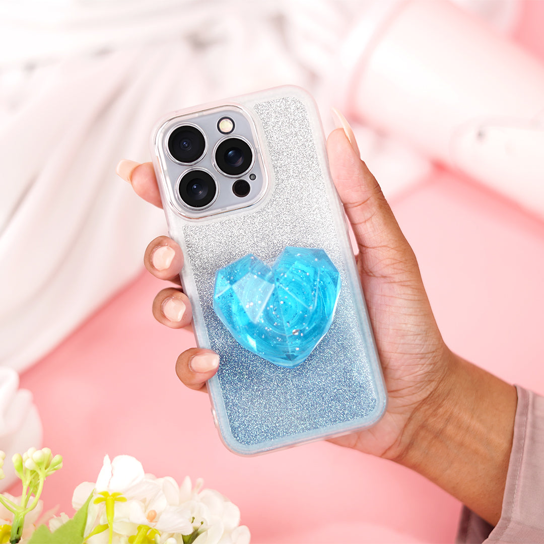 Peeperly Shimmering Bling Heart Case - view 7