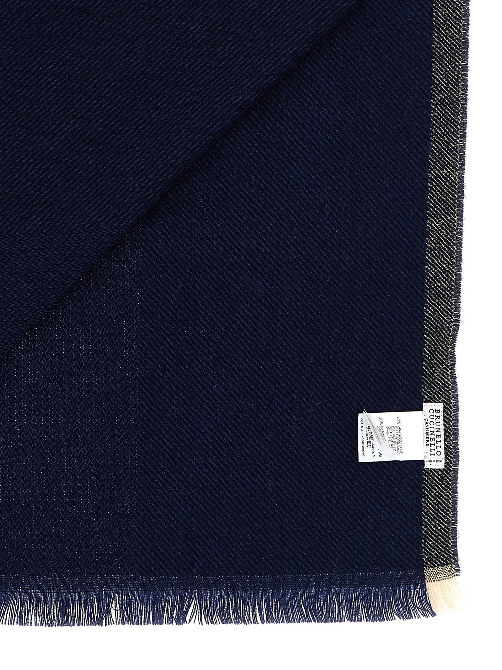 Brunello Cucinelli Cashmere Blend Scarf – 80% wool 20% cashmere - view 3