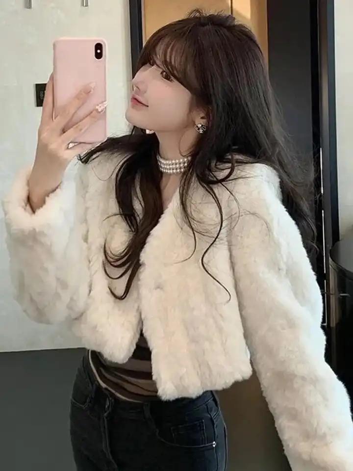 Alamode By Akanksha Zillion Soft Fur Jacket – Black