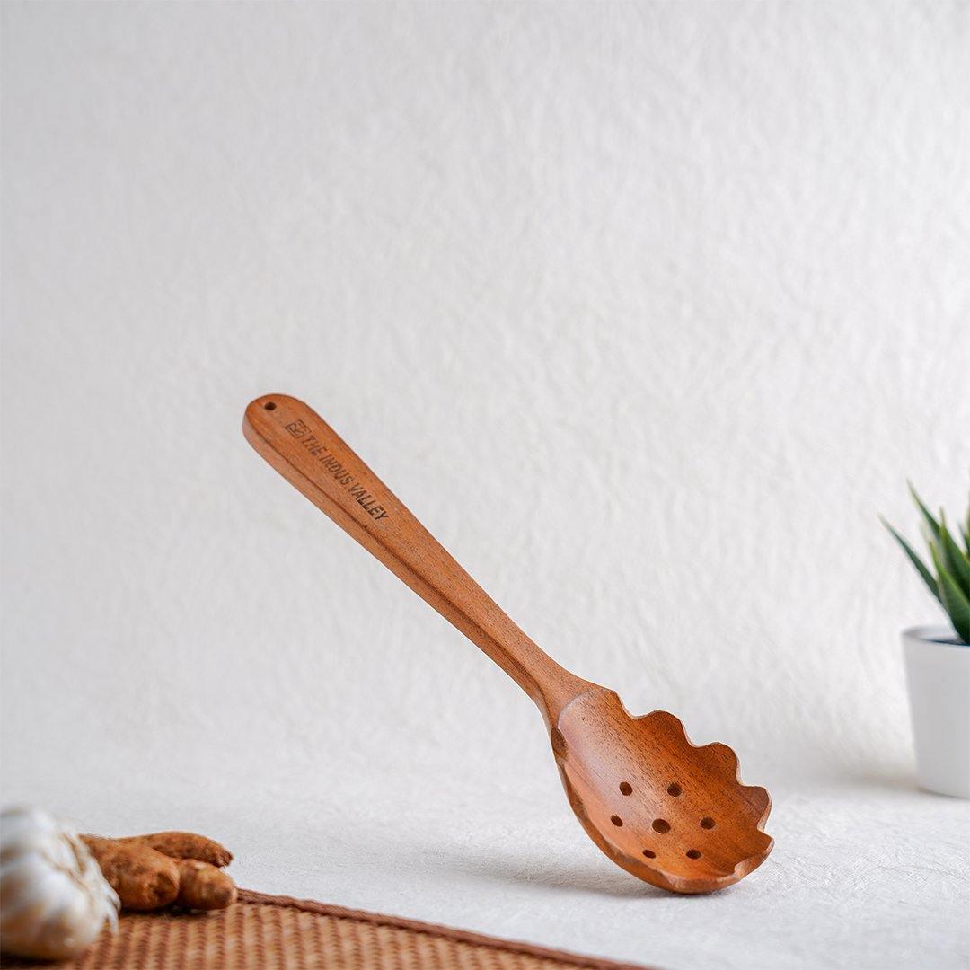 The Indus Valley Neem Wood Skimmer (Chanta/ Jalli Karandi)