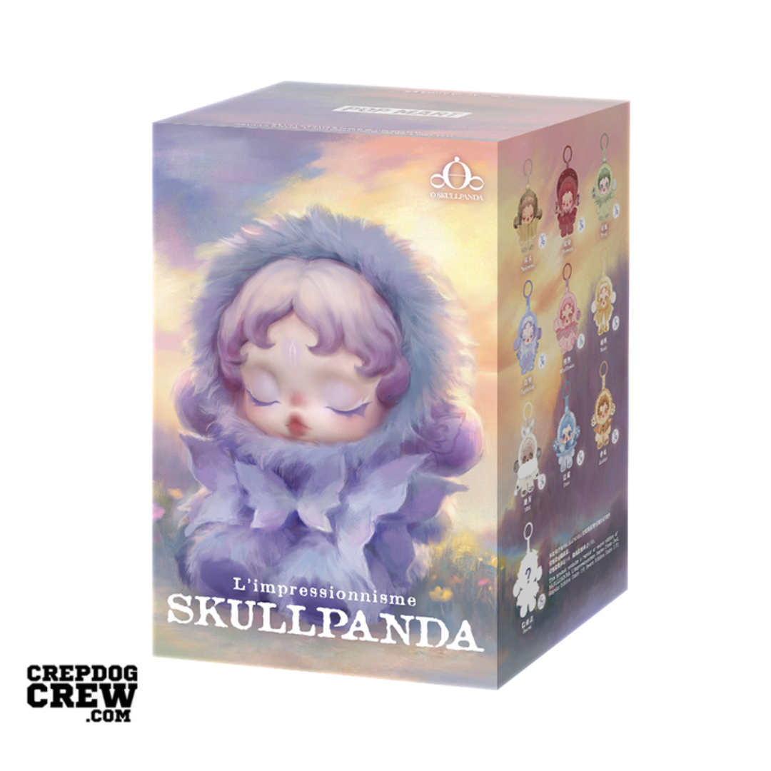 Pop Mart L'impressionnisme θSKULLPANDA Series Plush Doll Single Blind Box(PACK OF 1)