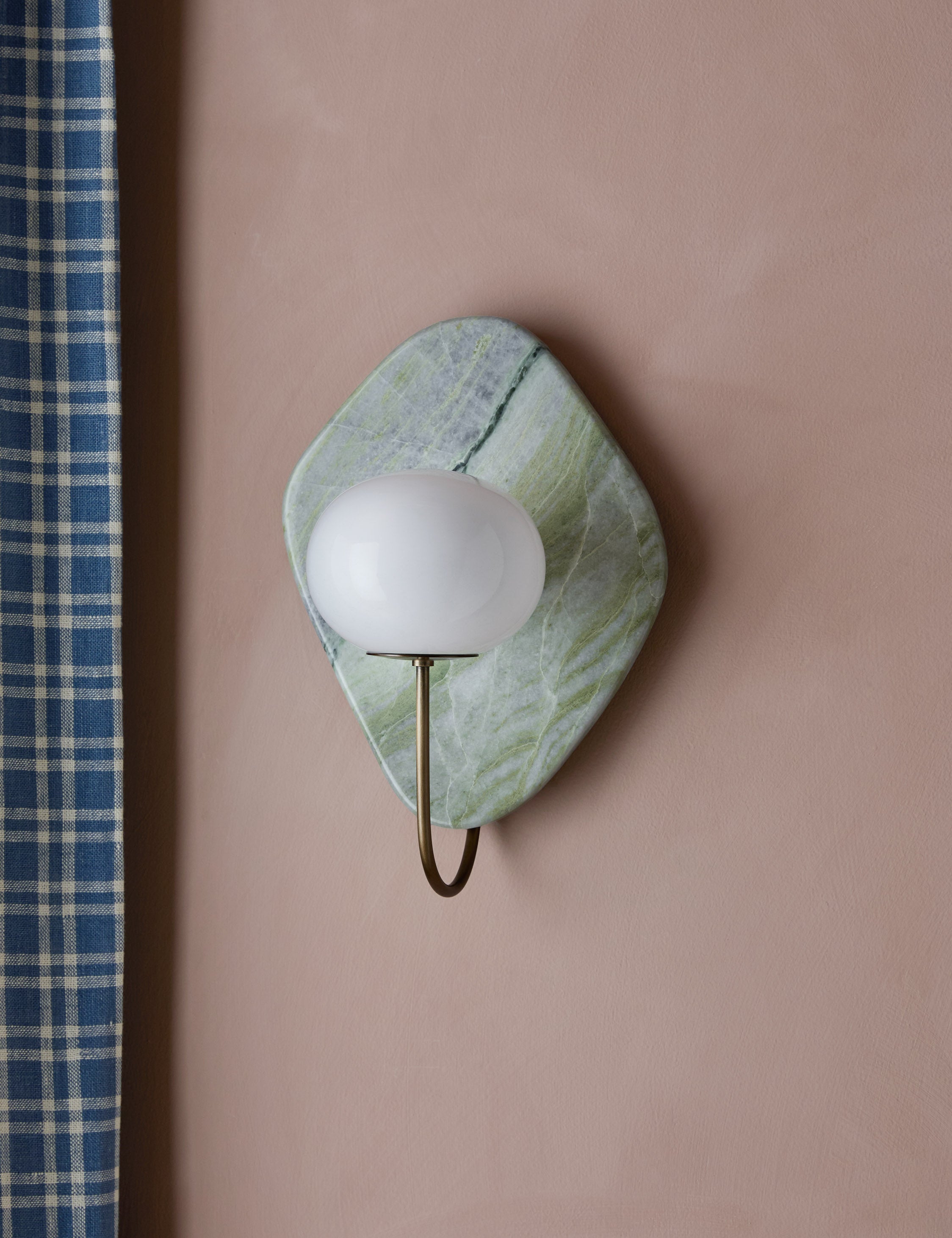 Lulu and Georgia Memphis Marble Sconce - view 2