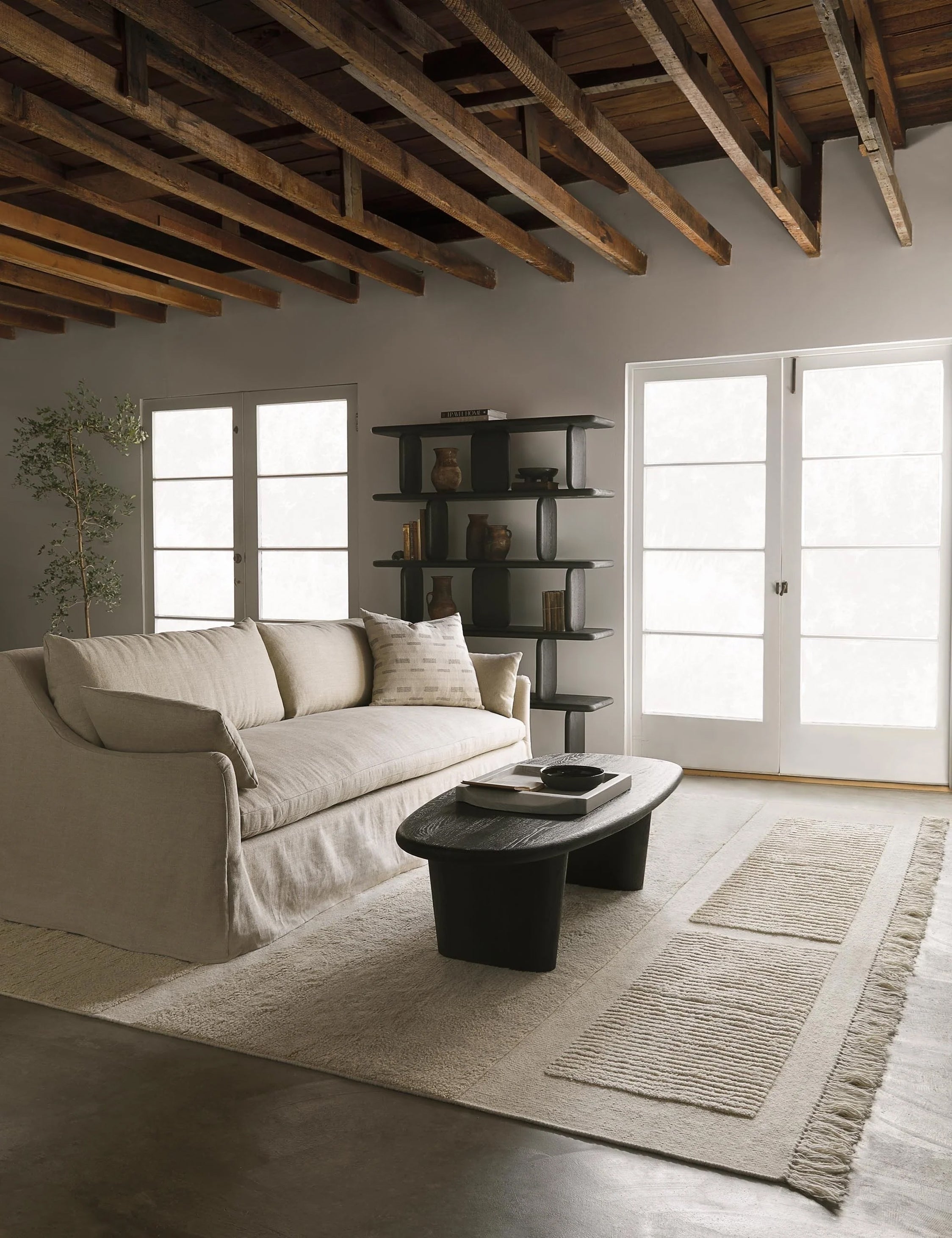 Lulu and Georgia Portola Slipcover Sofa - view 162