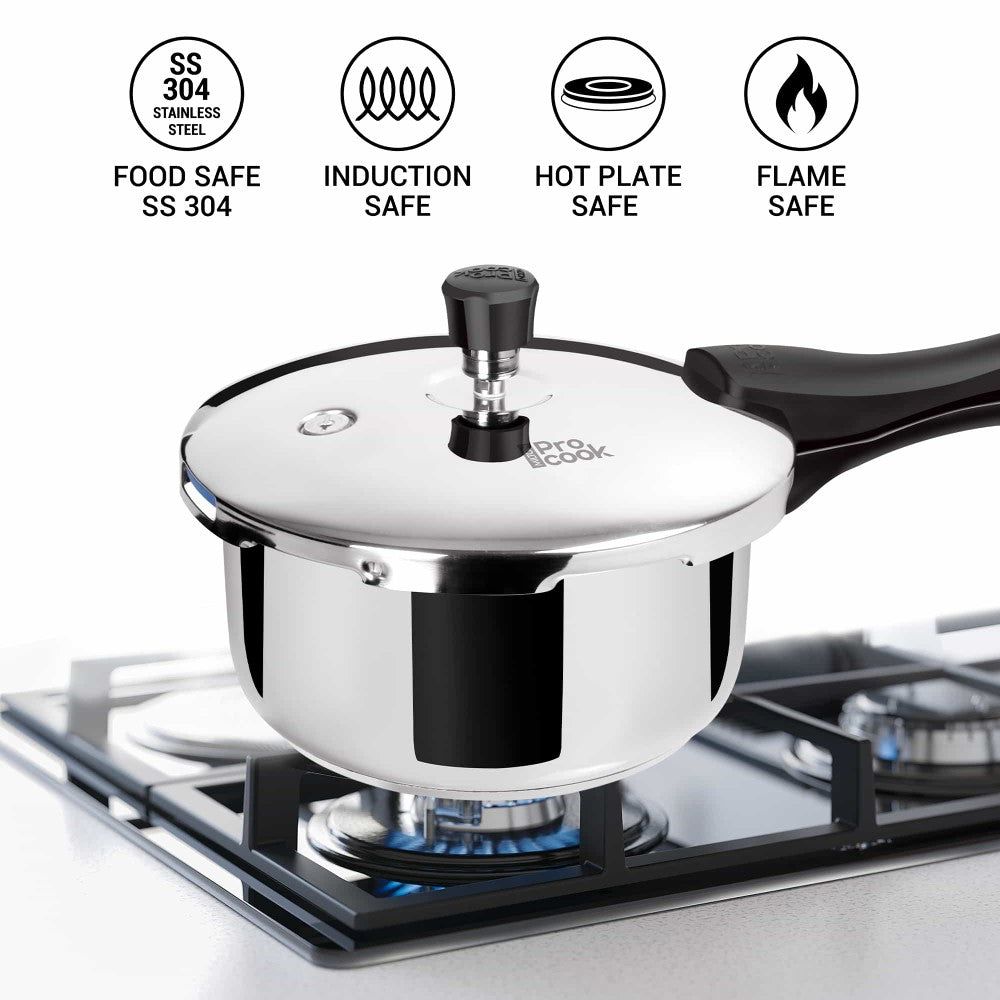 Stainless Steel Pressure Cooker Outer Lid (Milton Procook) - view 3