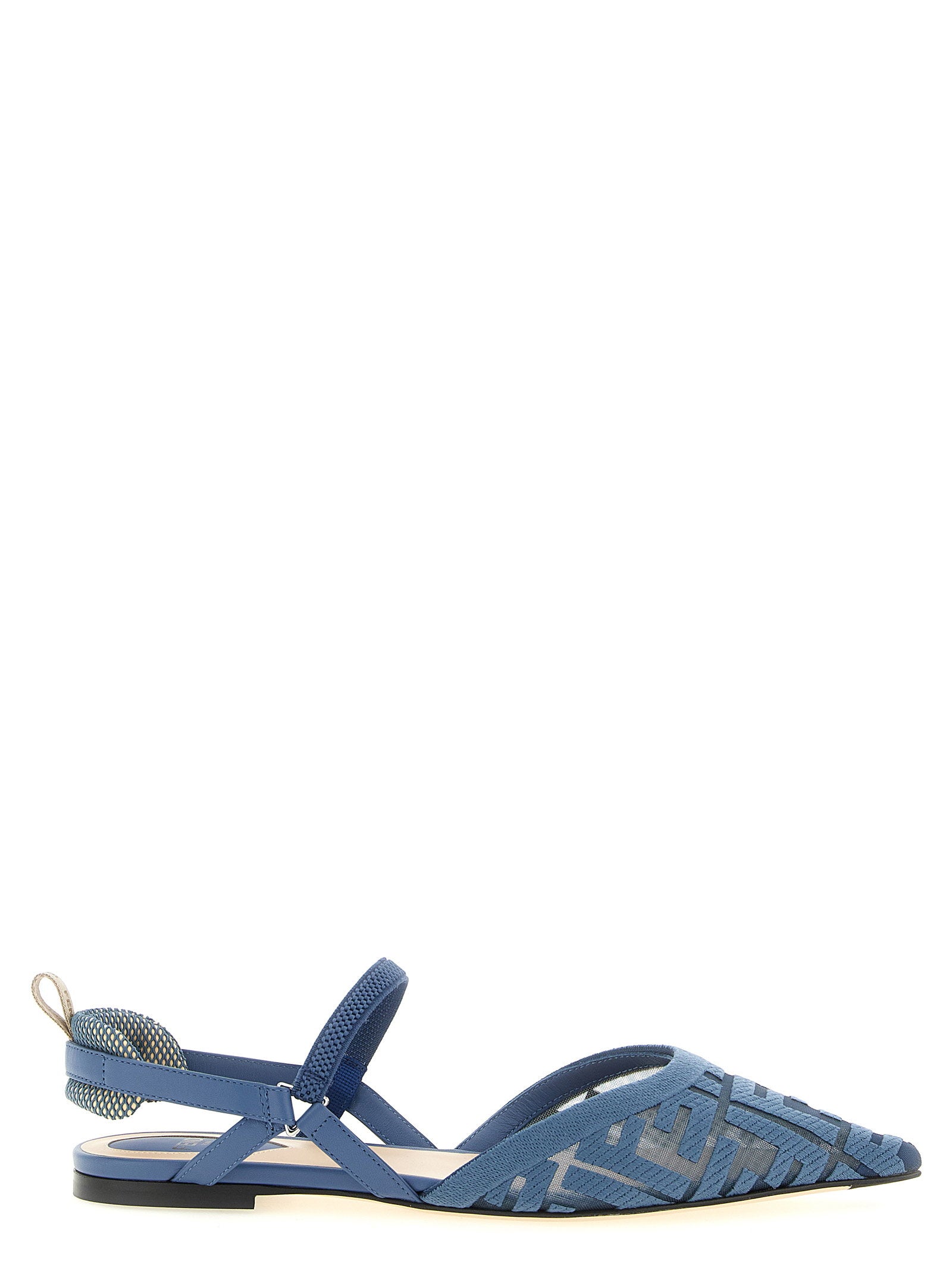 Fendi Colibrì Lite Slingback – 100% polyamide