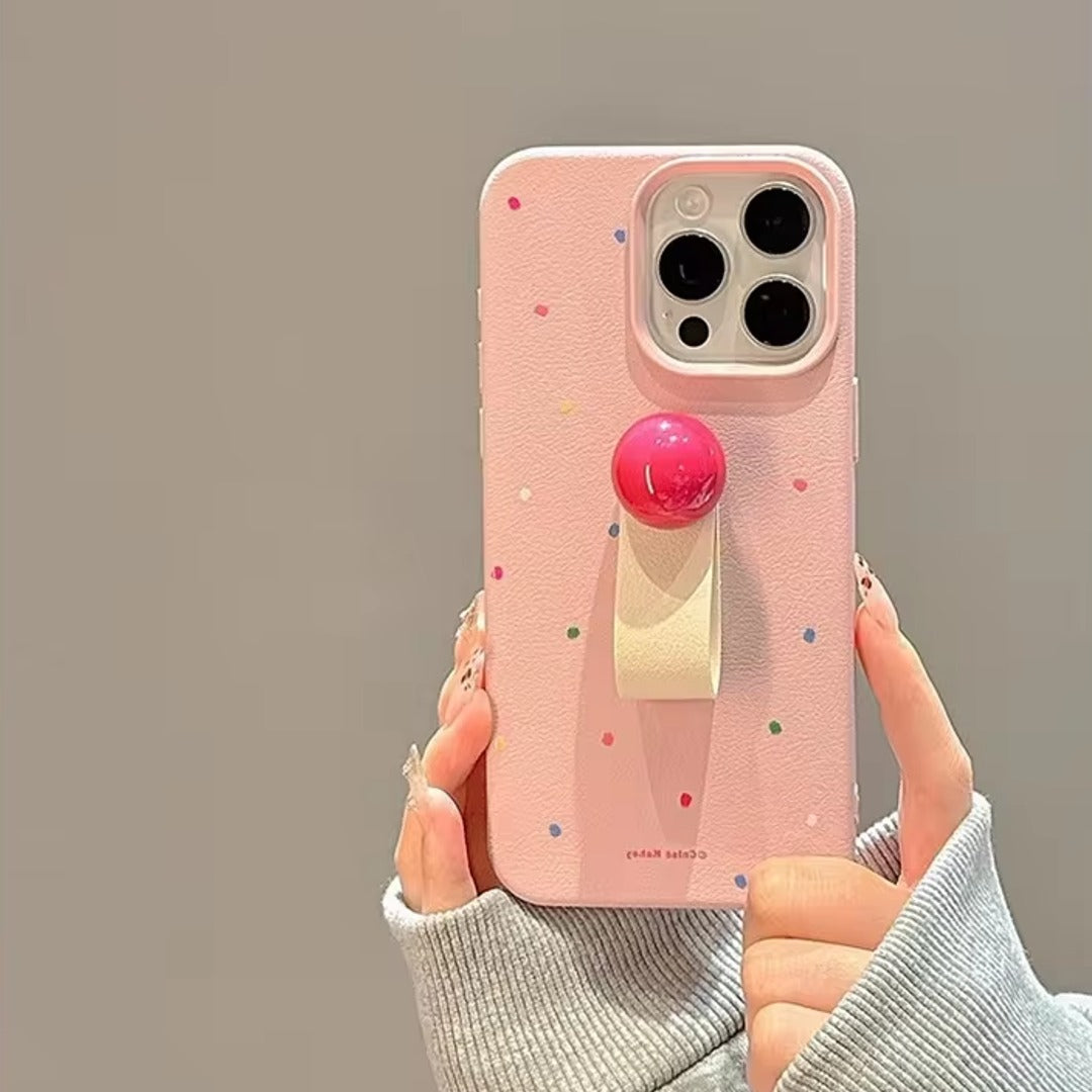 Peeperly Polka Dot Ball Ring Holder Case – No Color - view 5