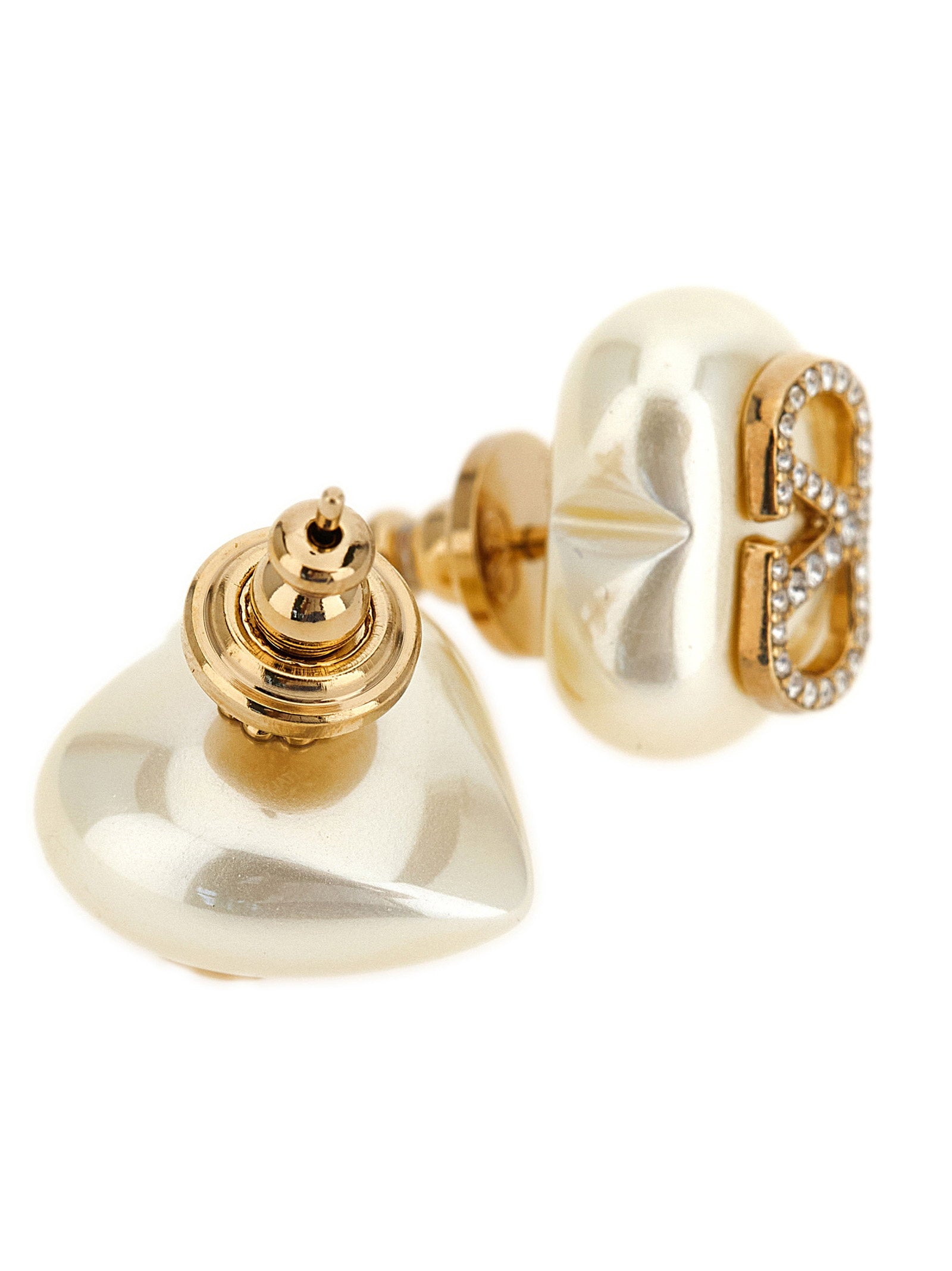 Valentino Garavani Heart Earrings – 100% brass - view 2