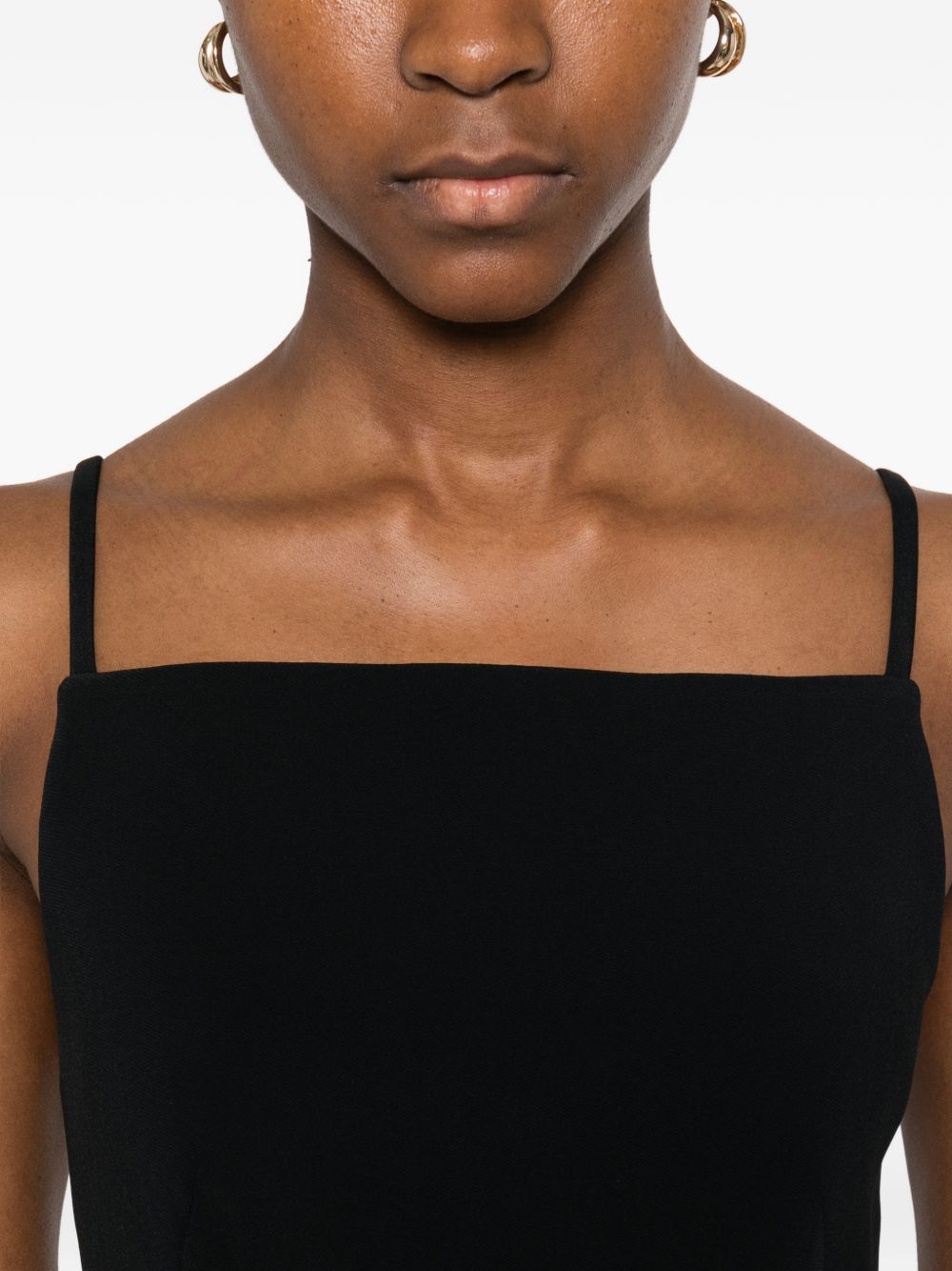 Givenchy Sliced Mini Dress in Crepe Cady - view 4
