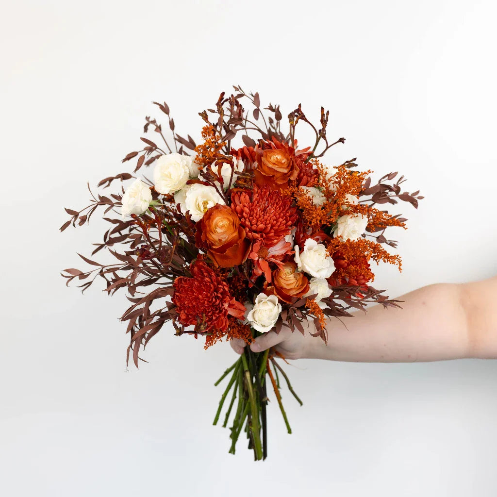 FiftyFlowers Desert Orange Flower Bouquet