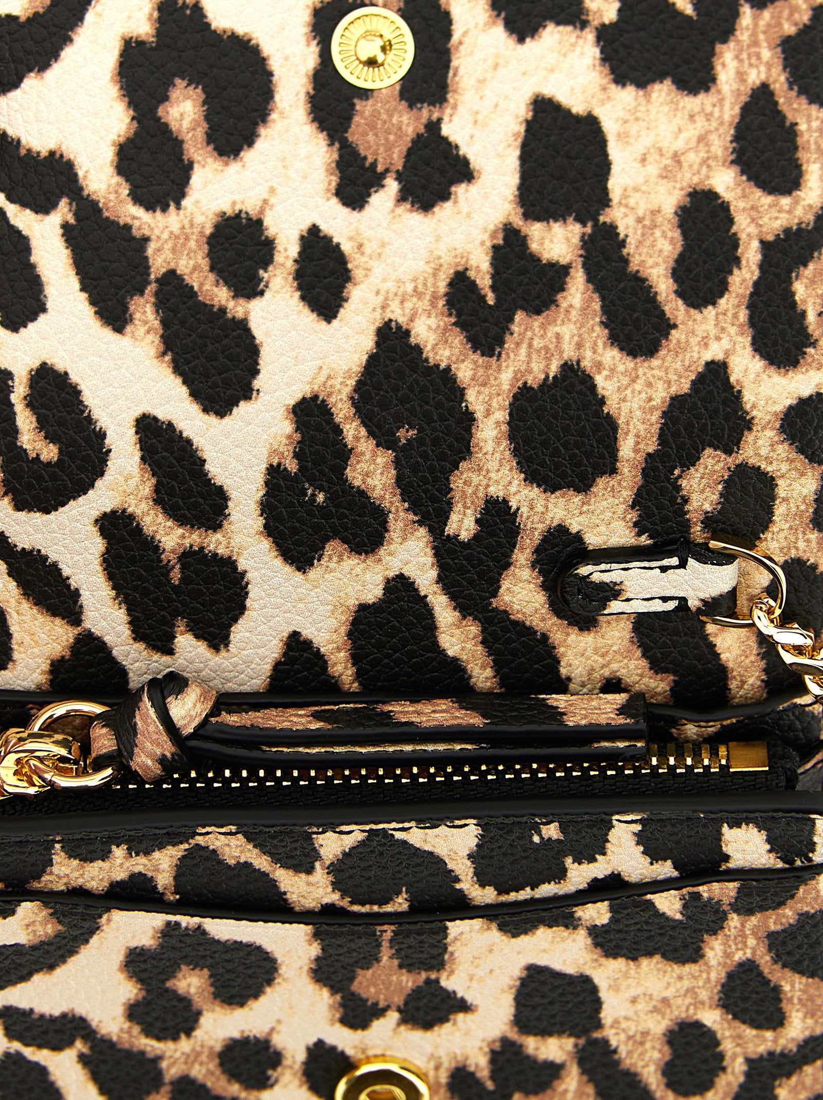 Ganni Leopard Print Card Holder - view 3