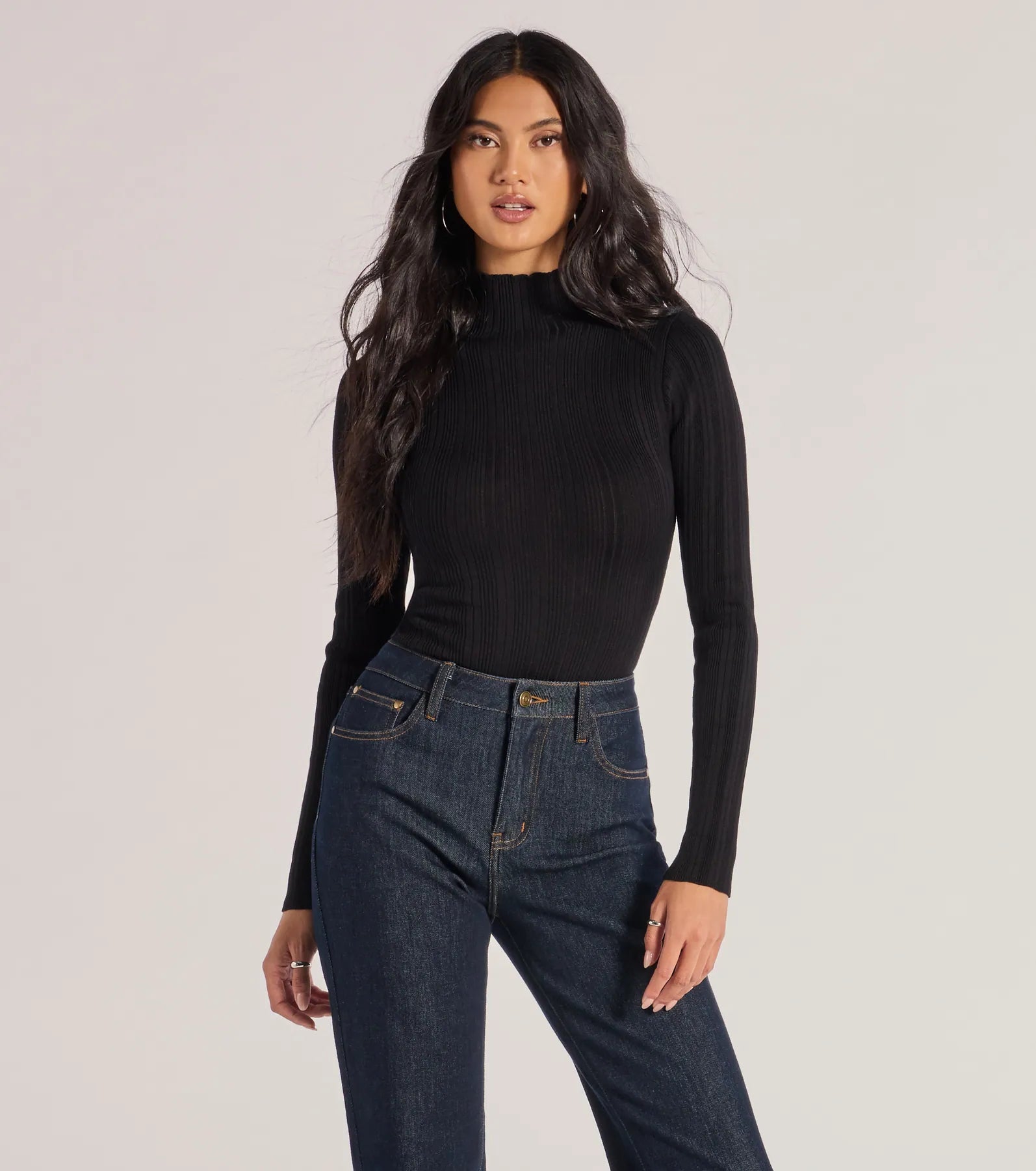Windsor Winter Slay Turtleneck Long Sleeve Bodysuit - view 8
