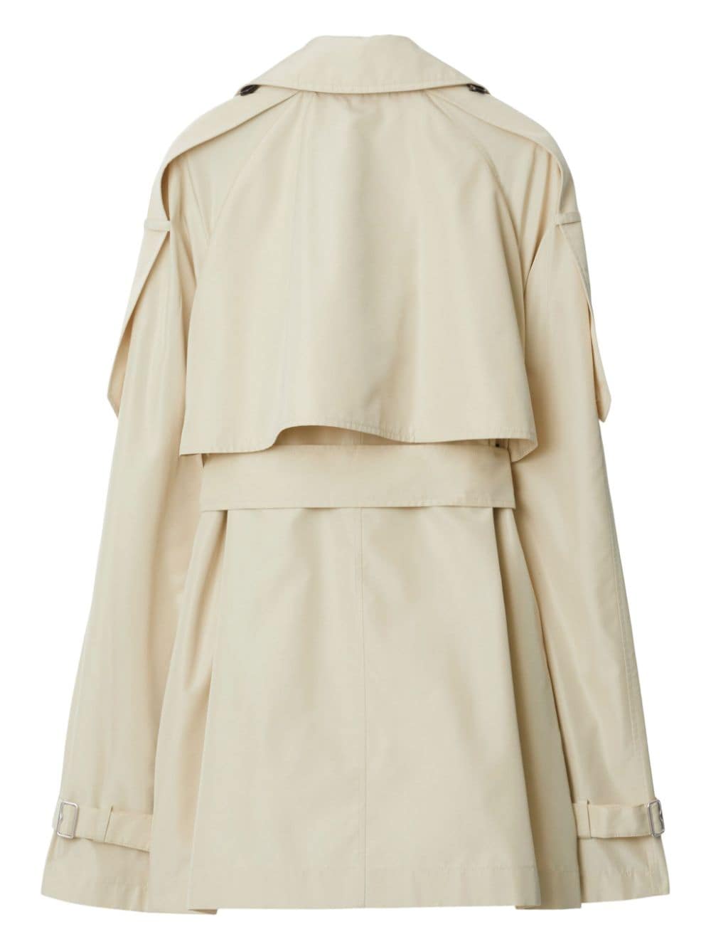 Burberry Short silk trench coat - view 2