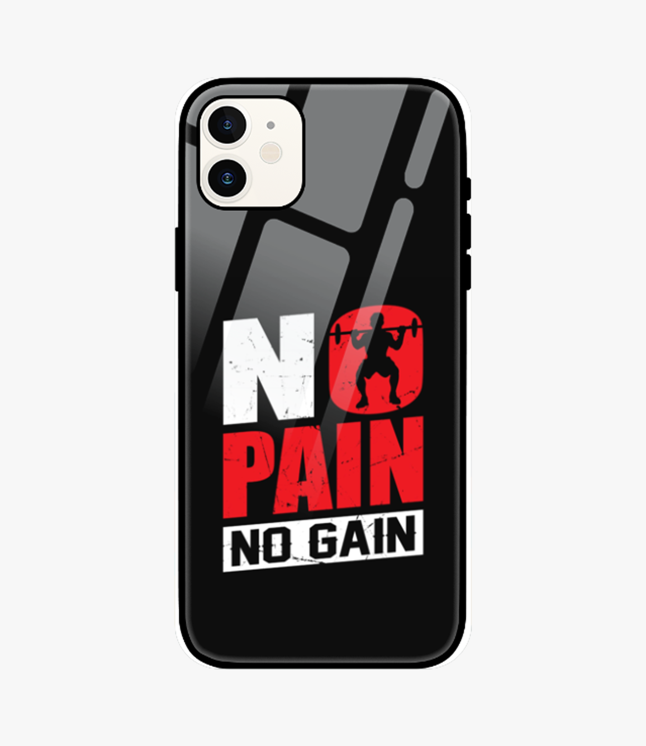 The Case Company No Pain No Gain Metal Case for iPhone 12