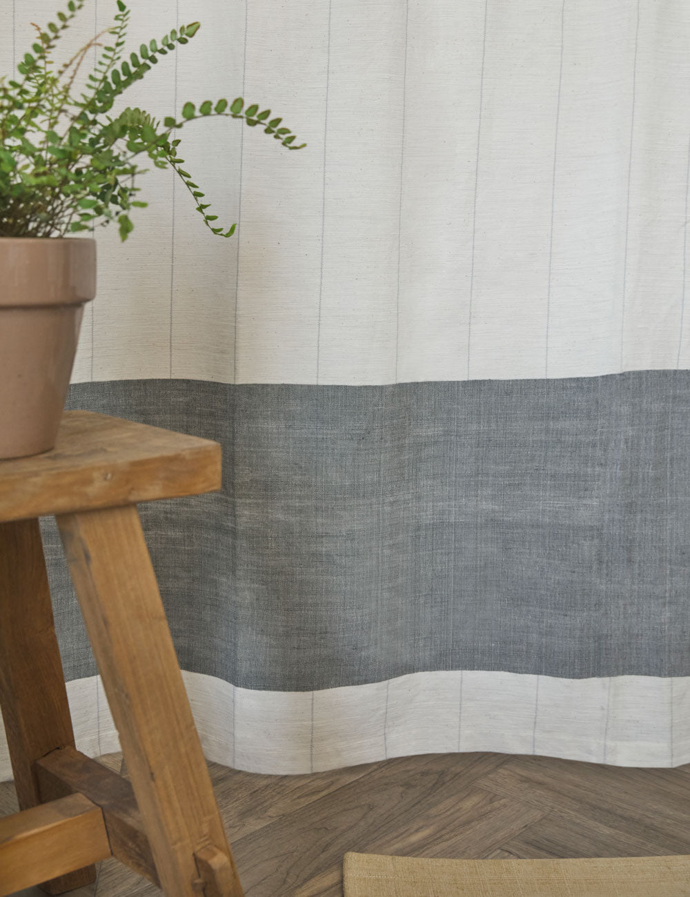 Lulu and Georgia Karo Shower Curtain by Bolé Road Textiles - view 4