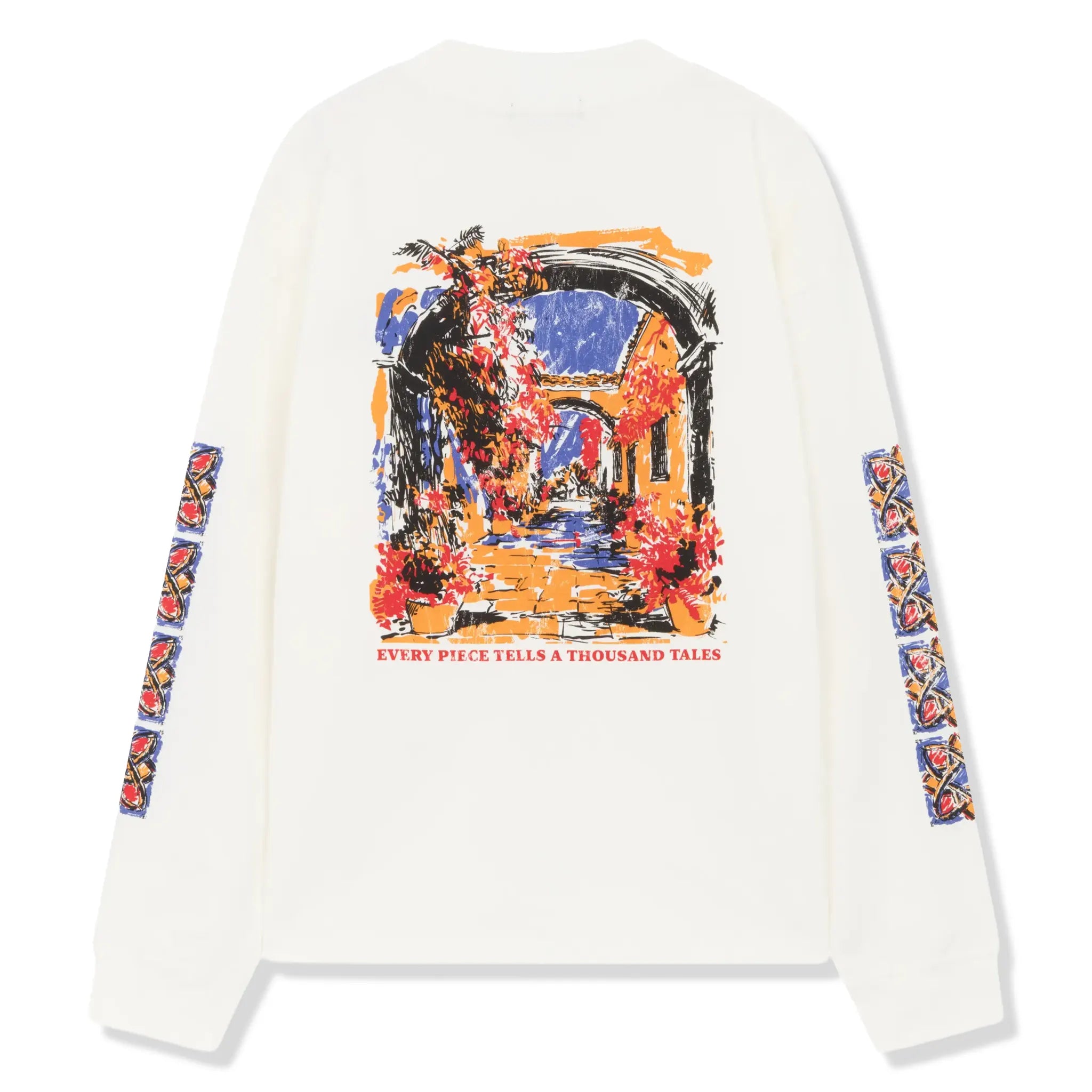 SIARR Floral L/S Off-White T-Shirt - view 2