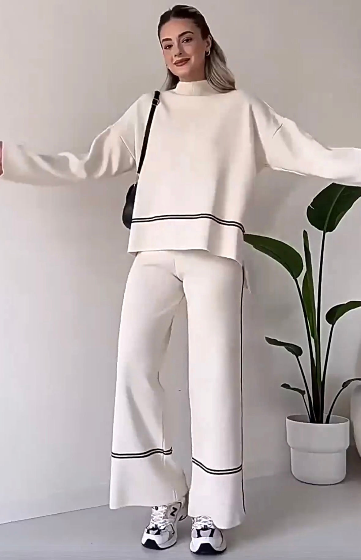 Alamode By Akanksha Sumaya Luxe Winter Coord Set - Tracksuit
