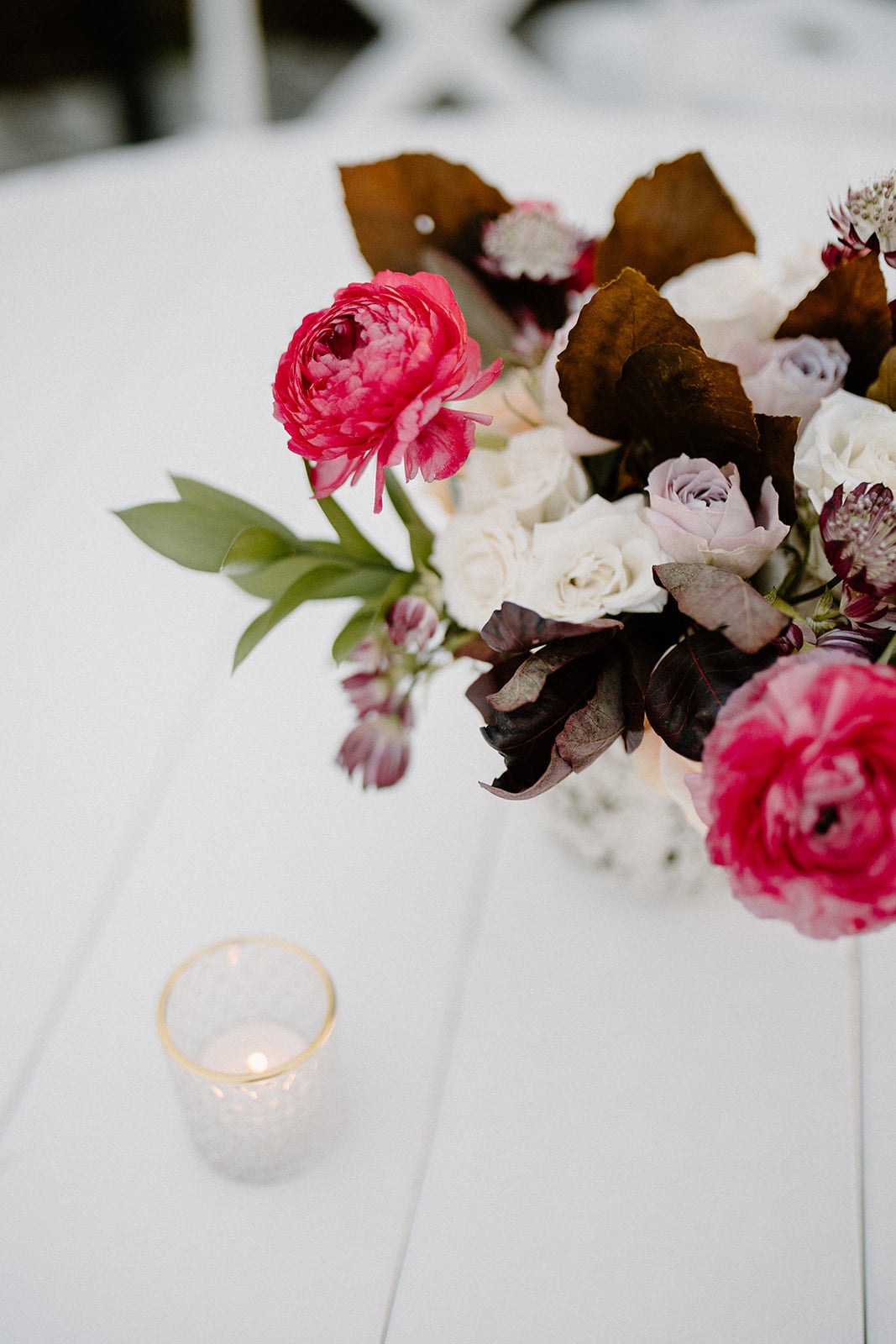 fiftyflowers.com Sophisticated with Vibrant Pop Beach House Wedding