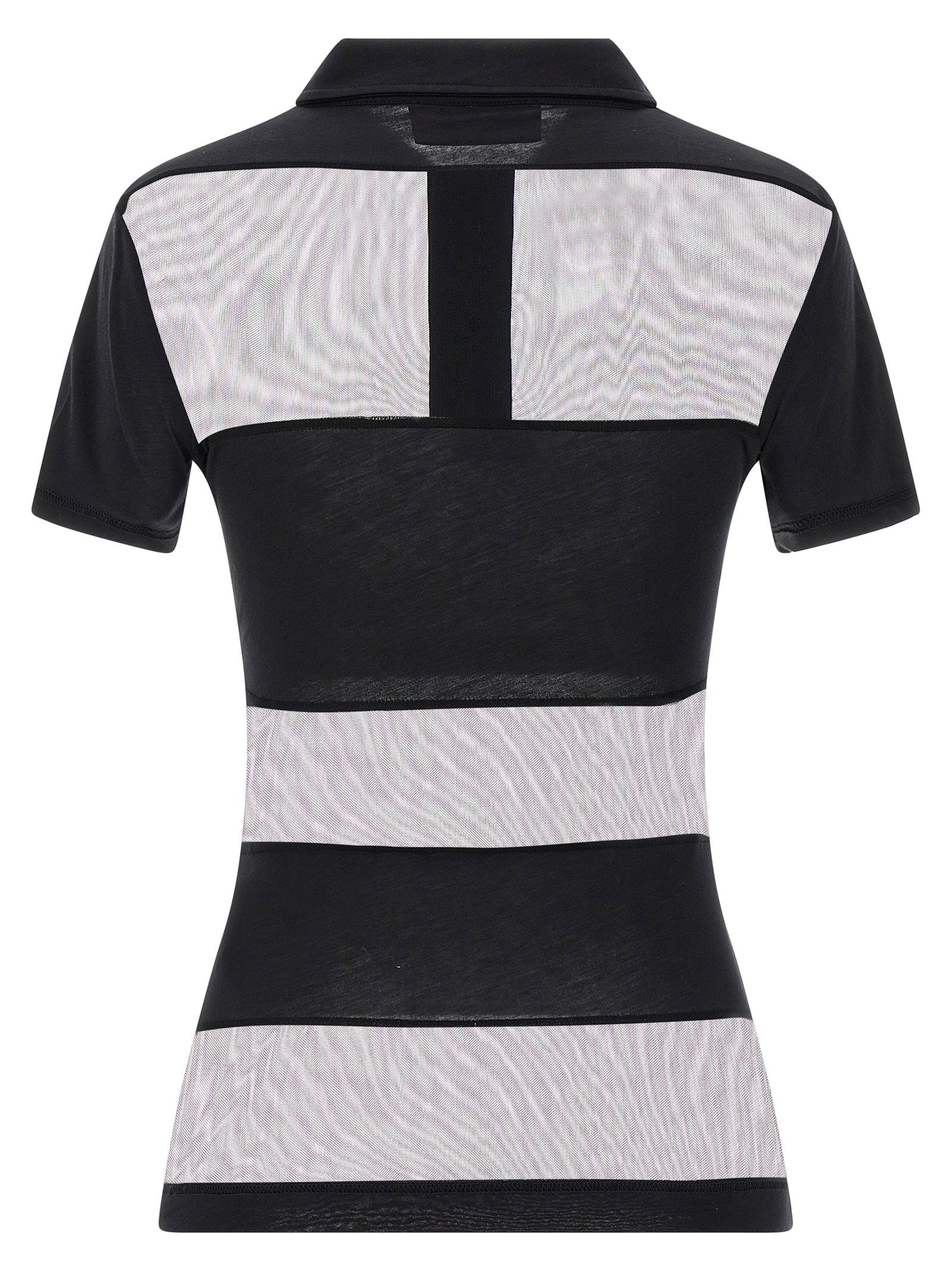 Coperni ‘sheer Striped’ Polo Shirt - view 2