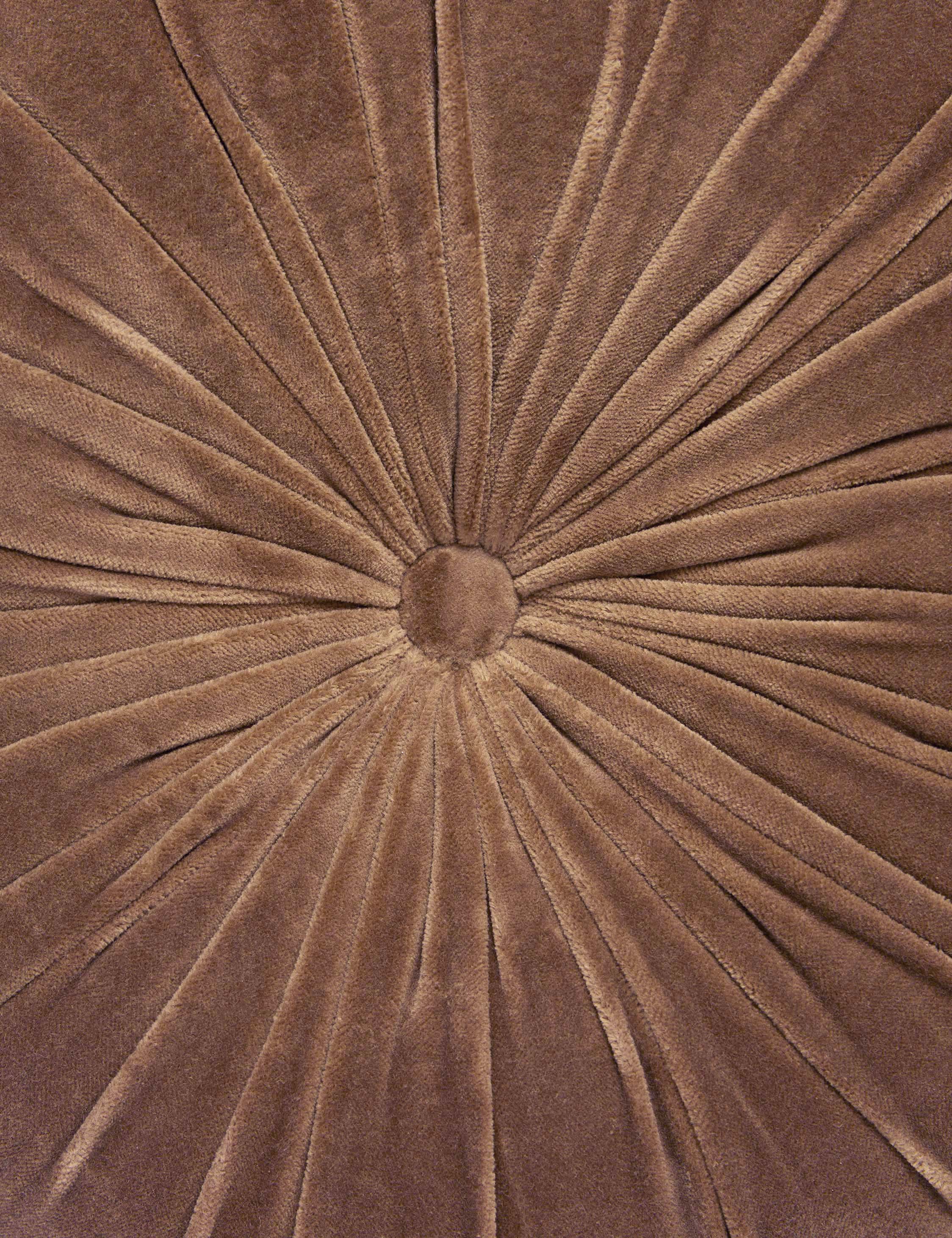 Lulu and Georgia Monroe Velvet Round Pillow - view 55