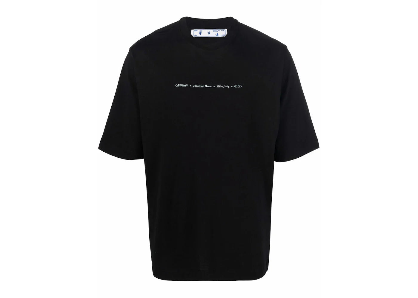 Cop Underdog Off-White Marker Skate Black Oversized Tee - view 2