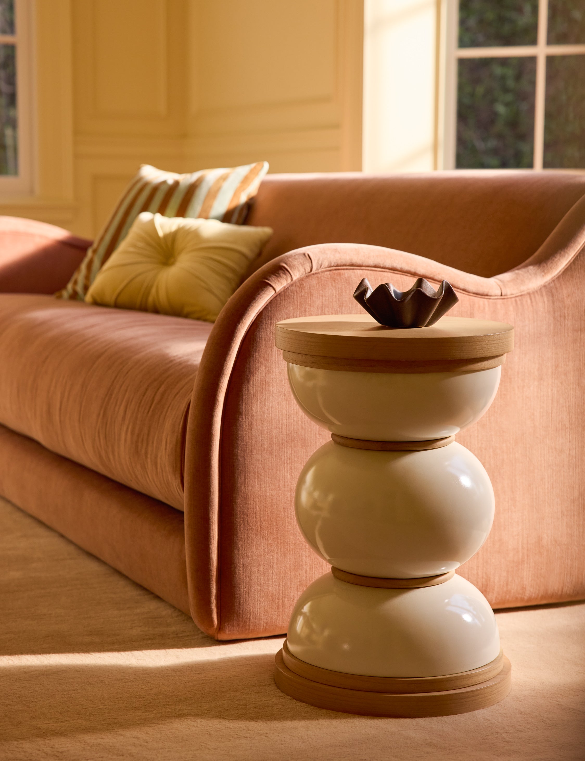 Lulu and Georgia Mulberry Side Table – Natural - view 2