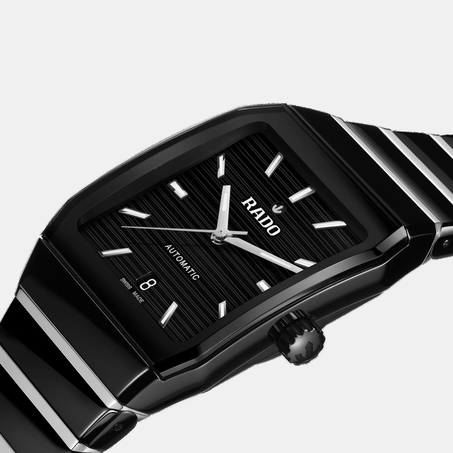 Rado Anatom Unisex Automatic Black Dial Analog Stainless Steel Watch R10201152 - view 2