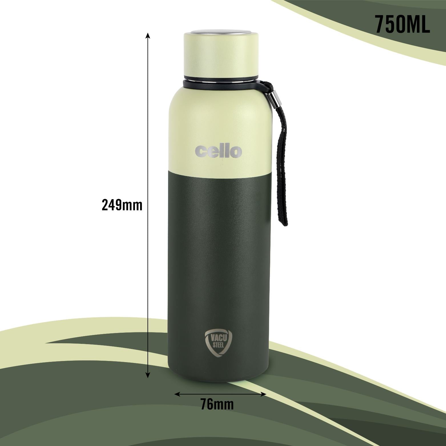 Cello Neo Kent Flask, Vacusteel Water Bottle, 750ml - view 41
