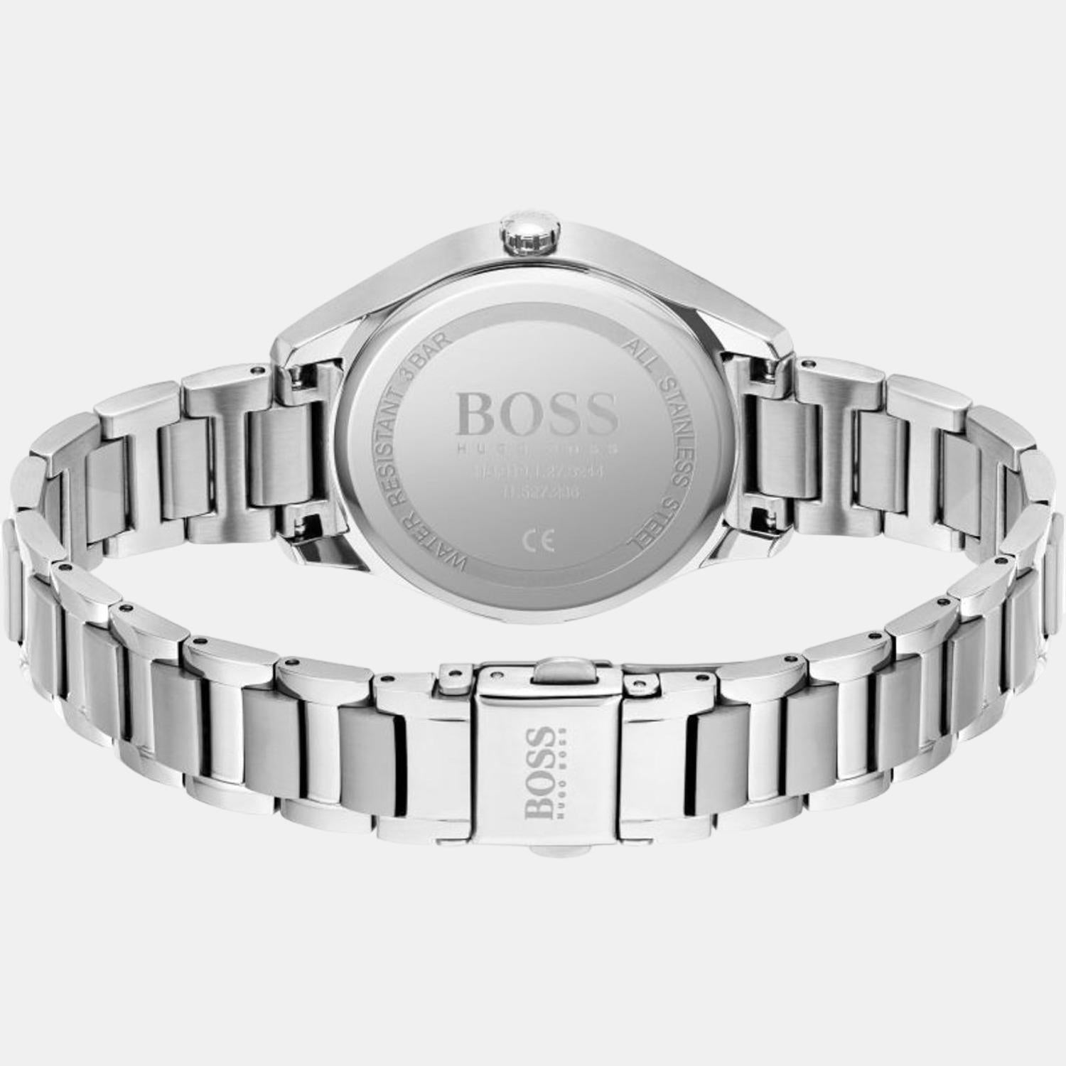Boss Grand Course Women Quartz Blue Dial Analog Stainless Steel Watch 1502583 - view 2
