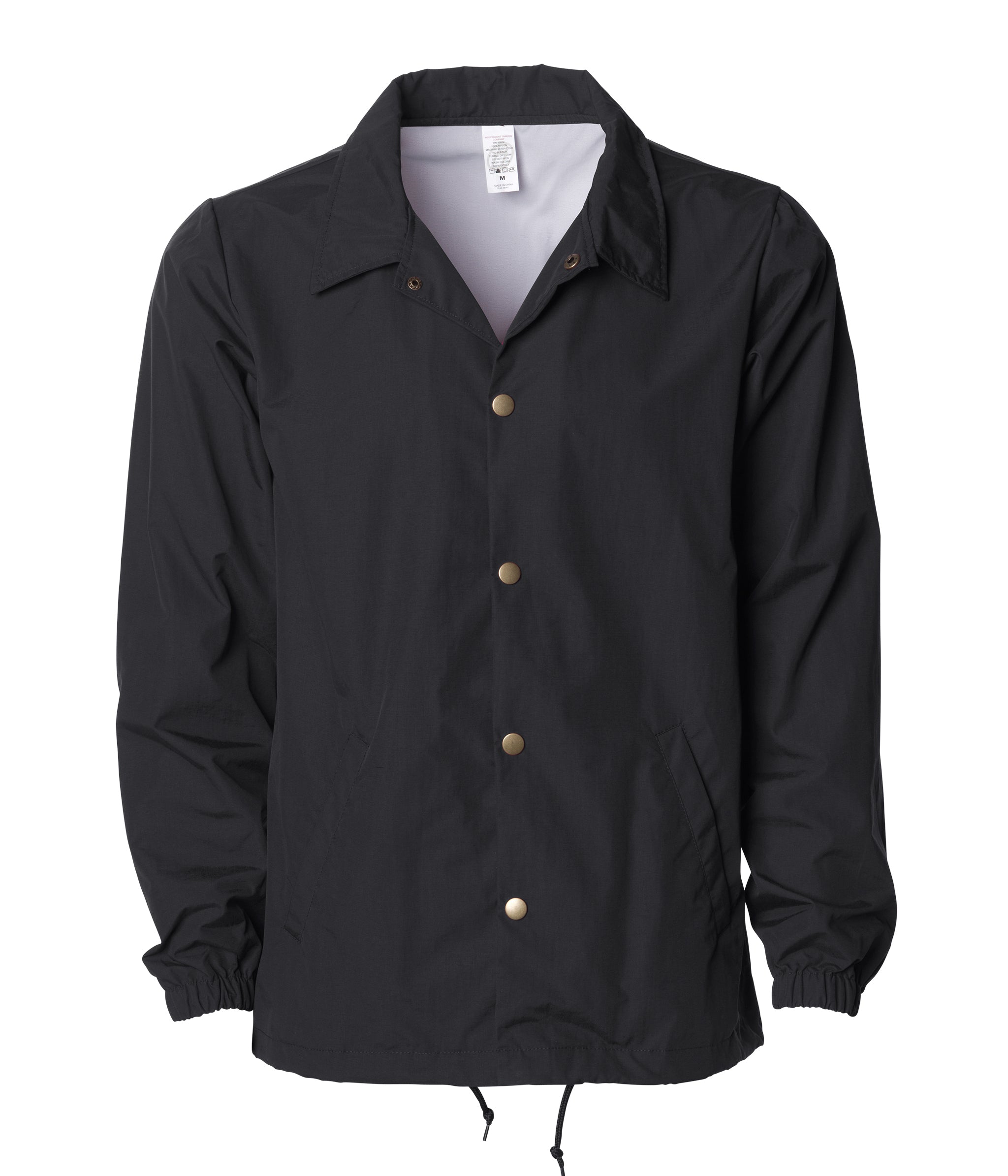 Independent Trading Company Water Resistant Windbreaker Coaches Jacket