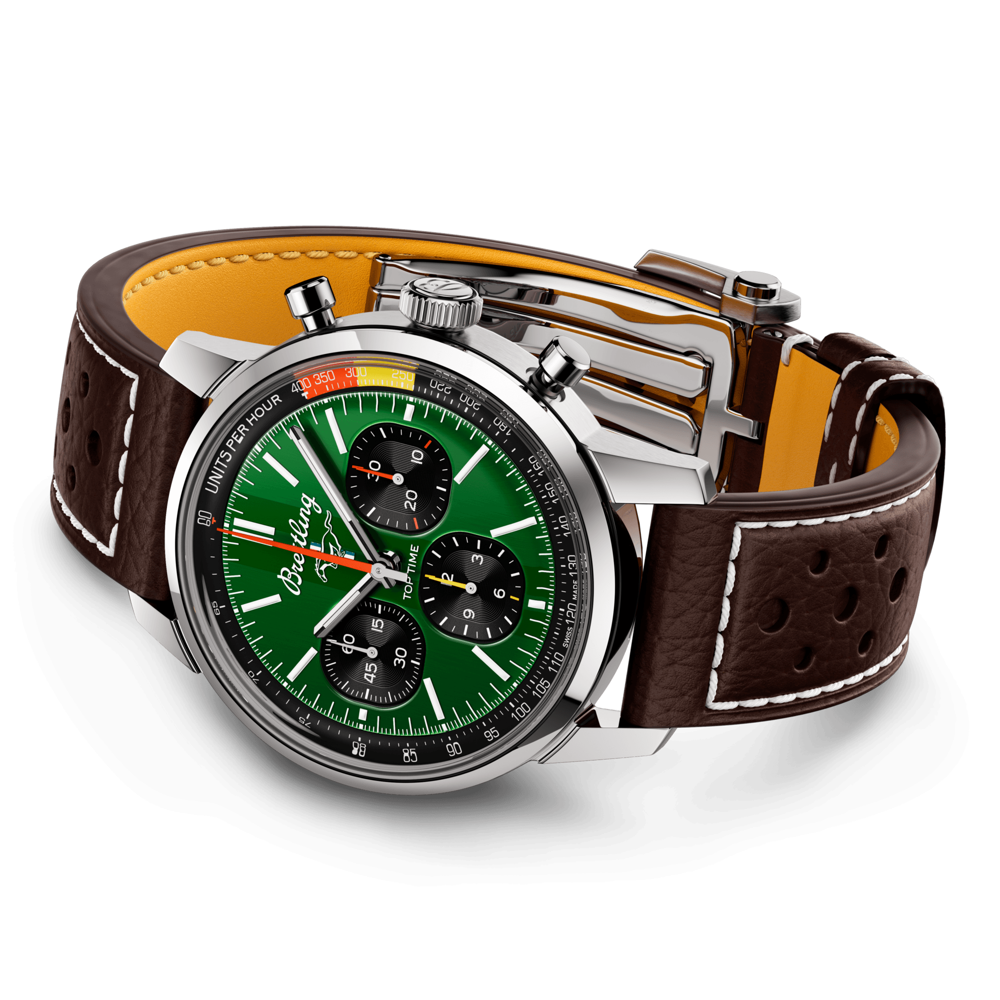 Breitling Top Time B01 Ford Mustang Green Dial Men 41mm - view 2