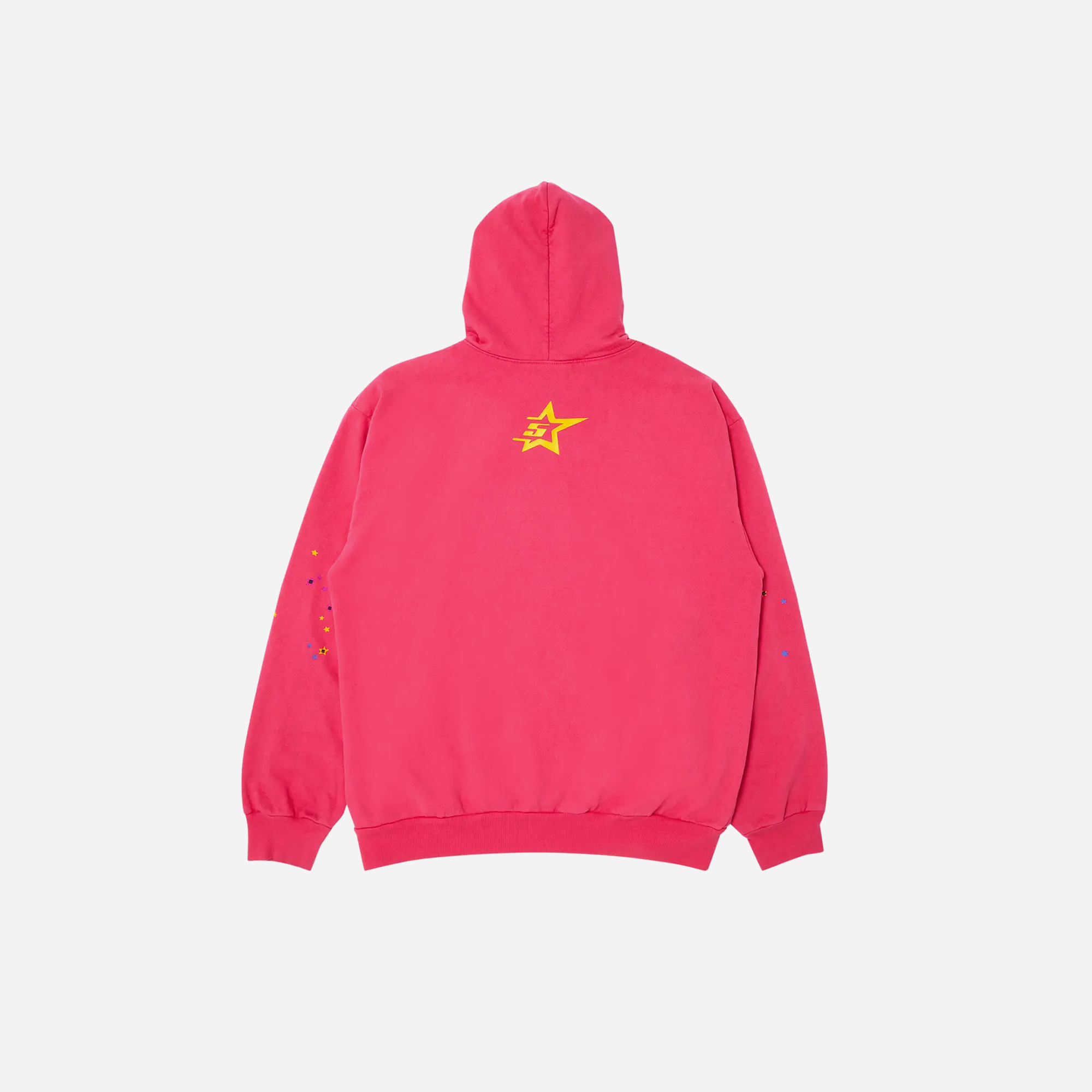 Sp5der P*NK Hoodie Pink - view 2