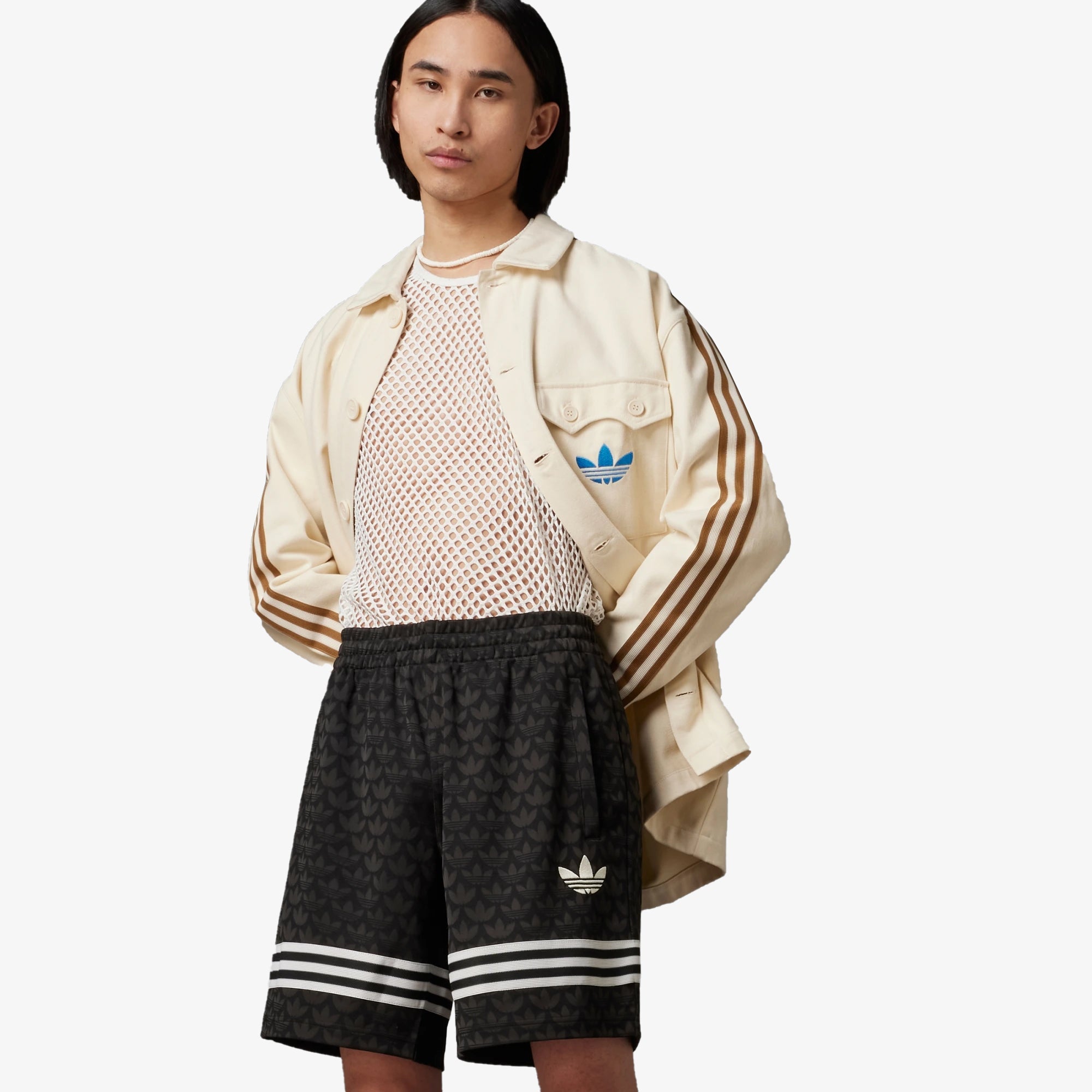 Adidas Originals | ADICOLOR 70S MONOGRAM SHORTS - view 4