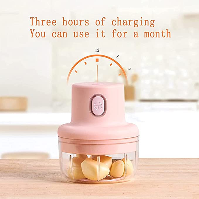 Candes Photon Electric Mini Chopper with USB | Portable Small Food Processor for Garlic/Chili/Ginger/Onion - view 6