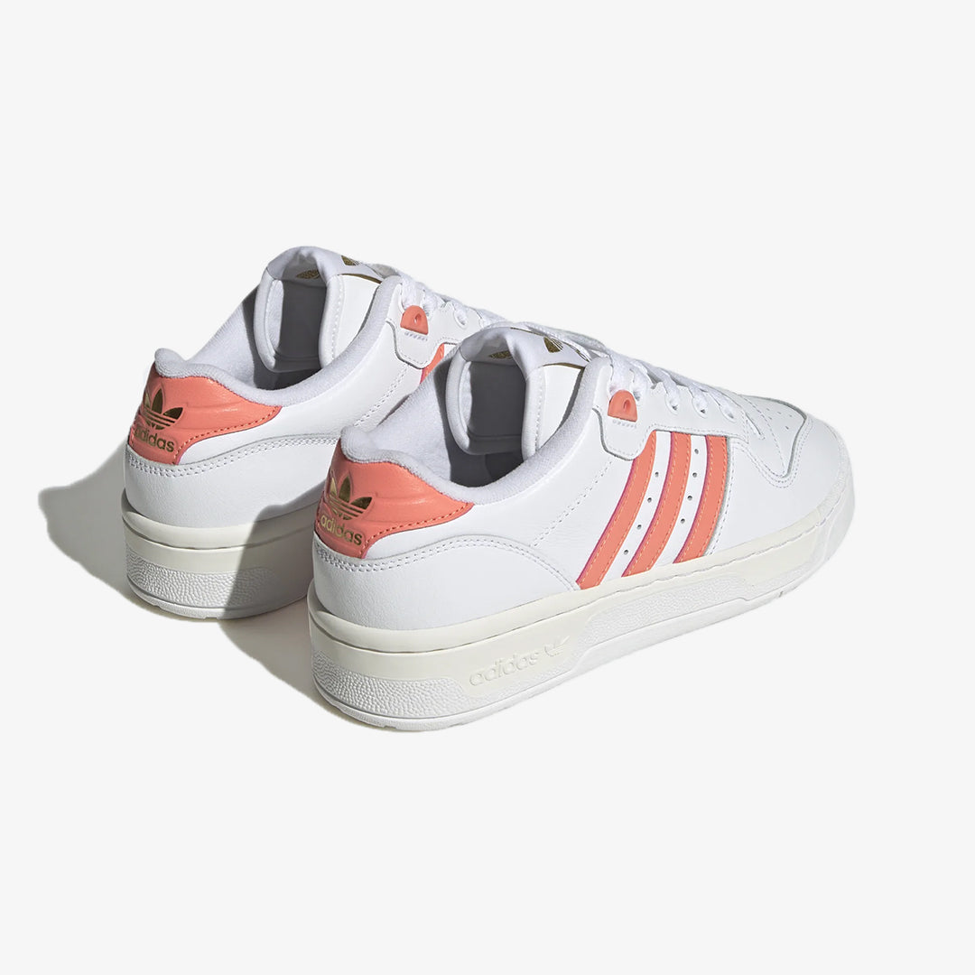 Adidas Originals | RIVALRY LOW { WHITE/GOLD METALLIC - view 2
