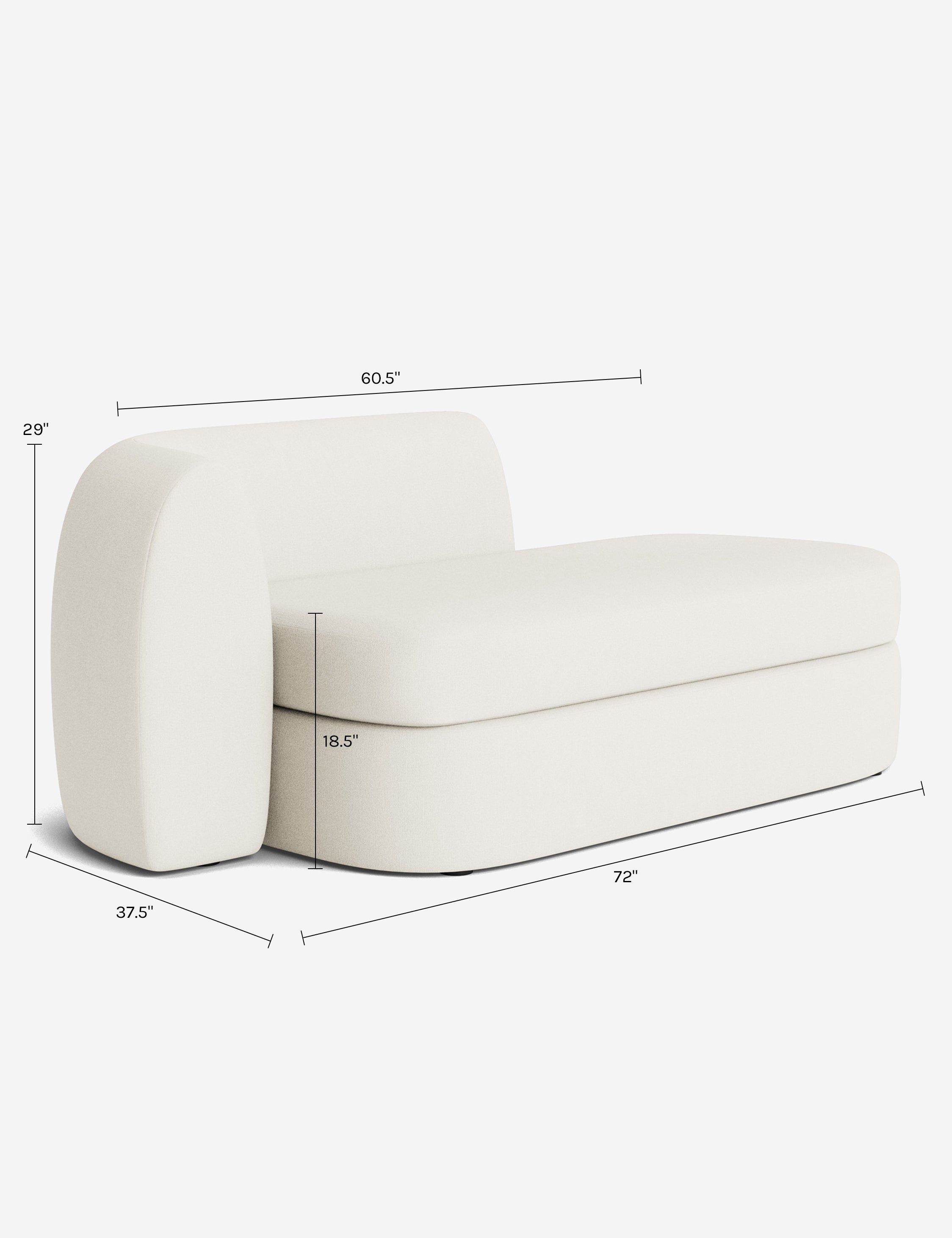 Lulu and Georgia Buckley Chaise - view 177