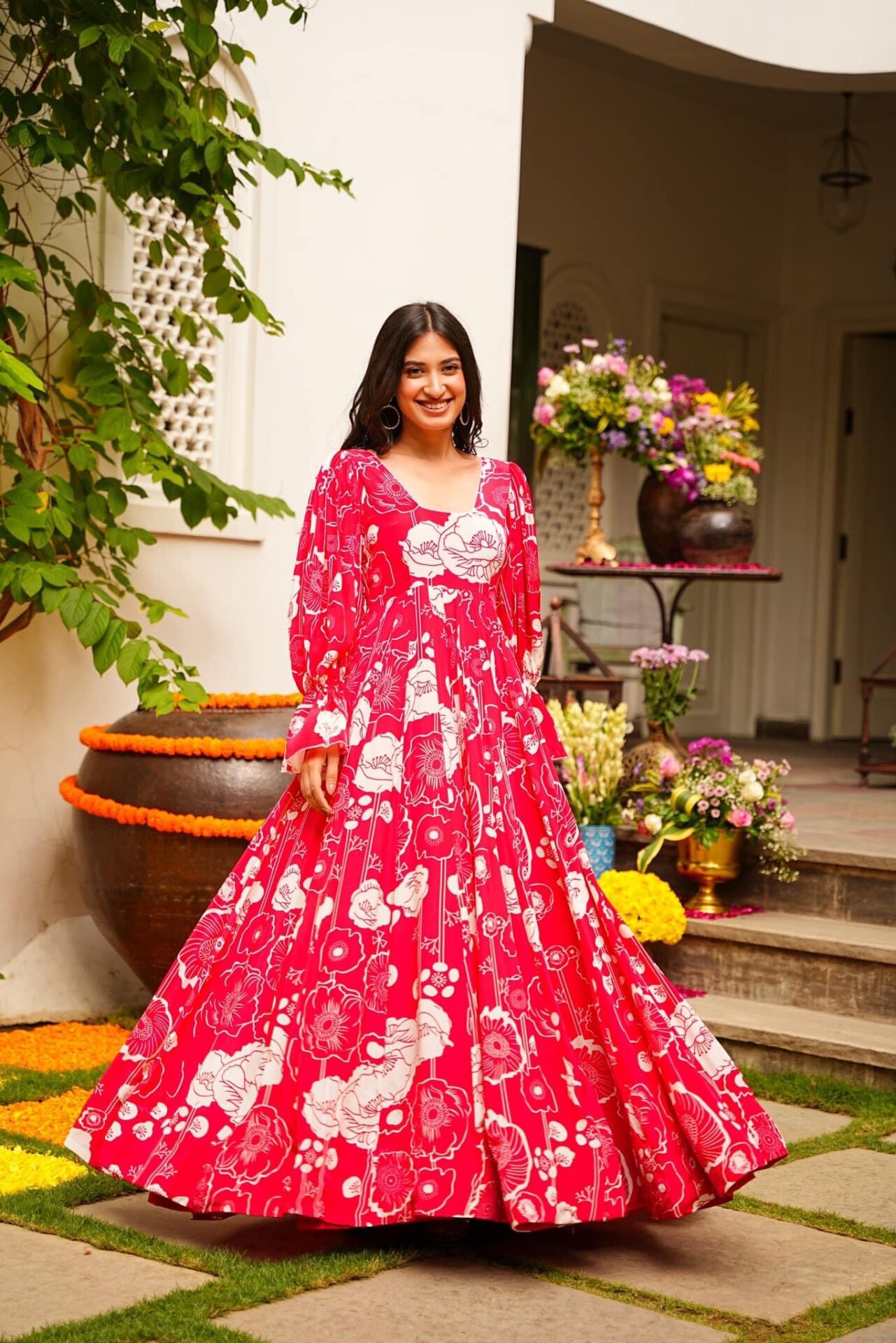 Idaho-o Rosie red chinon maxi - view 4