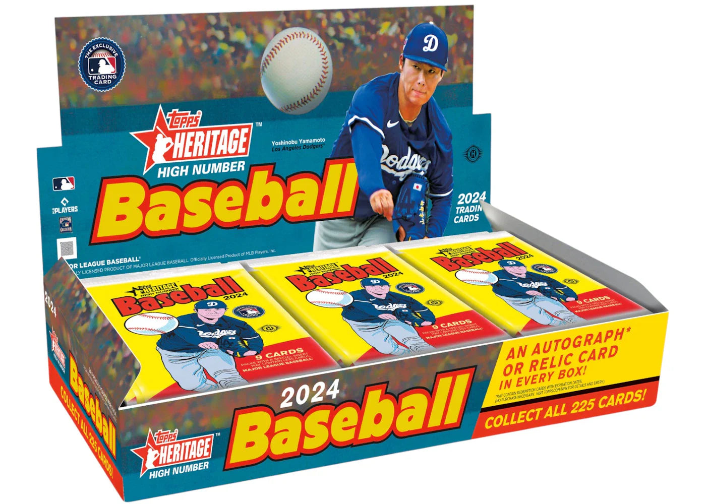 2024 Topps Heritage High Number Baseball Hobby Box