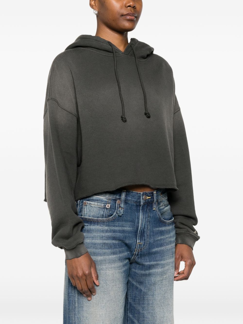 Golden Goose Cotton cropped hoodie – COTTON 100% - view 3