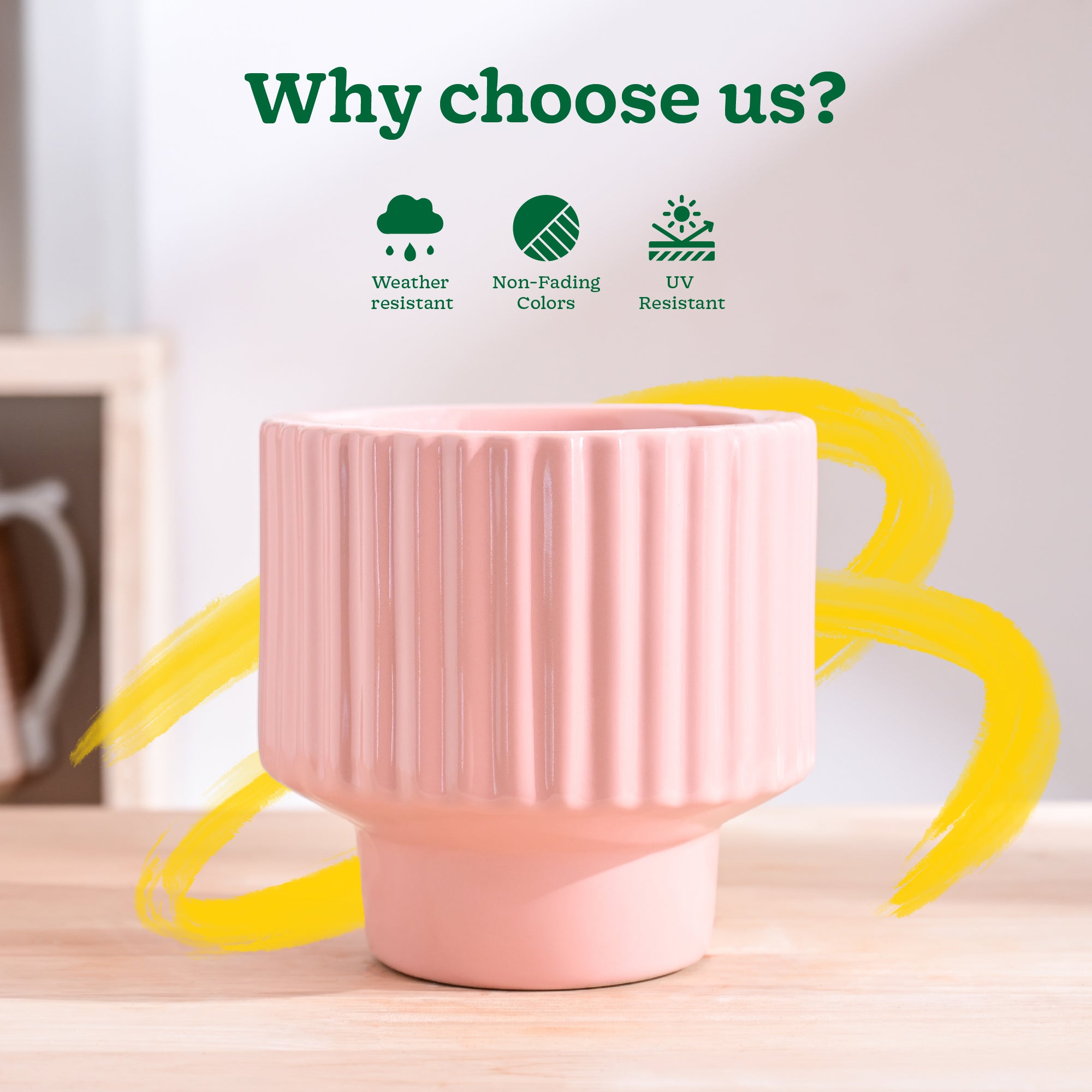 Ugaoo Forms of Love Ceramic Planter - view 6