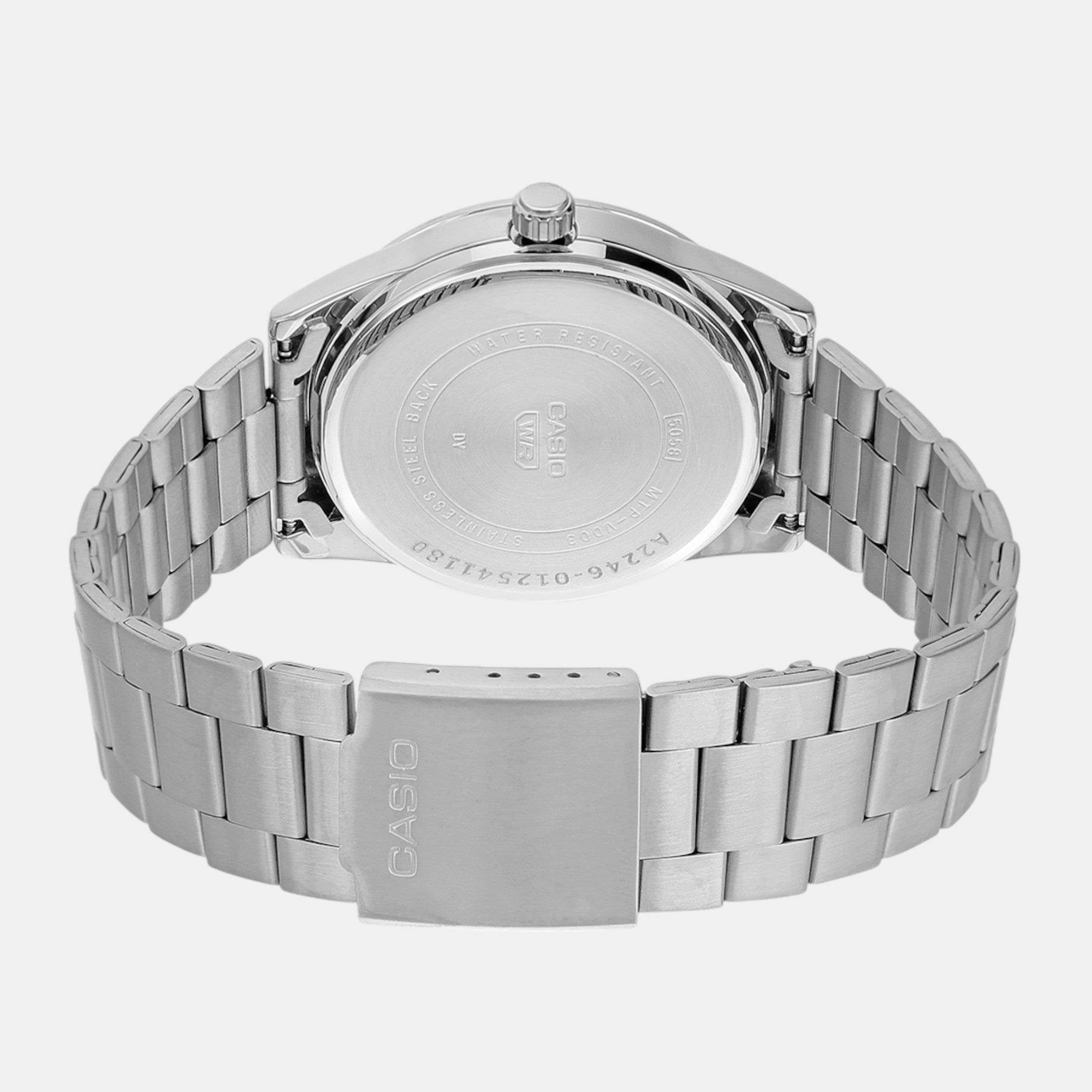Casio Enticer Men Quartz Green Dial Analog Stainless Steel Watch A2243 - view 6