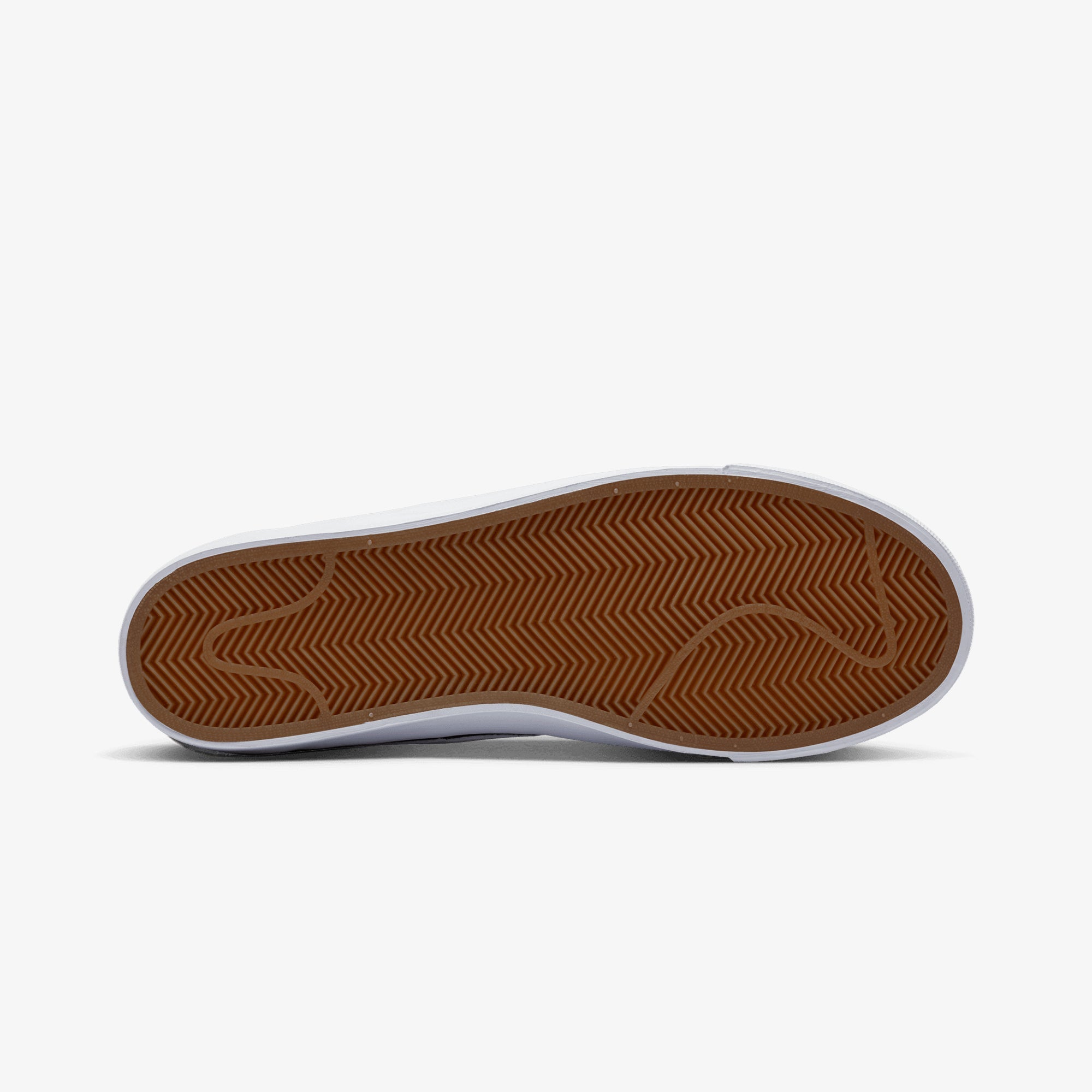Nike | SB ZOOM BLAZER LOW PRO GT { BLACK/WHITE-BLACK-GUM LIGHT BROWN - view 7