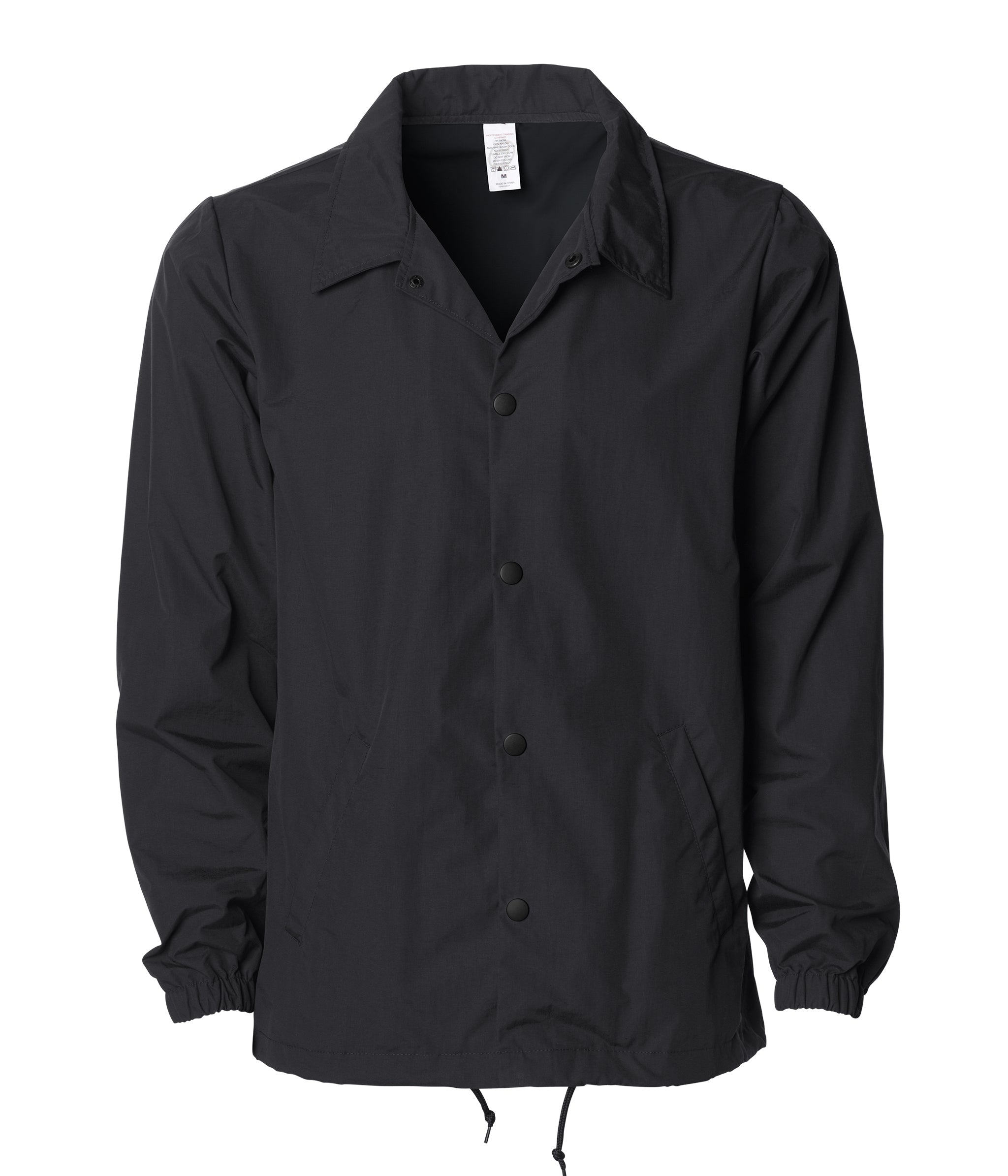 Independent Trading Company Water Resistant Windbreaker Coaches Jacket - view 4