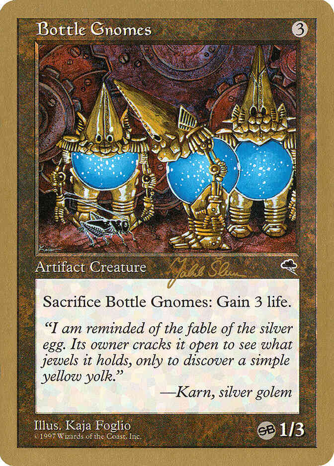 Bottle gnomes js278sb – Magic Bottle Gnomes [js278sb] [Sideboard] [World Championship Decks 1999] [Non-Foil]