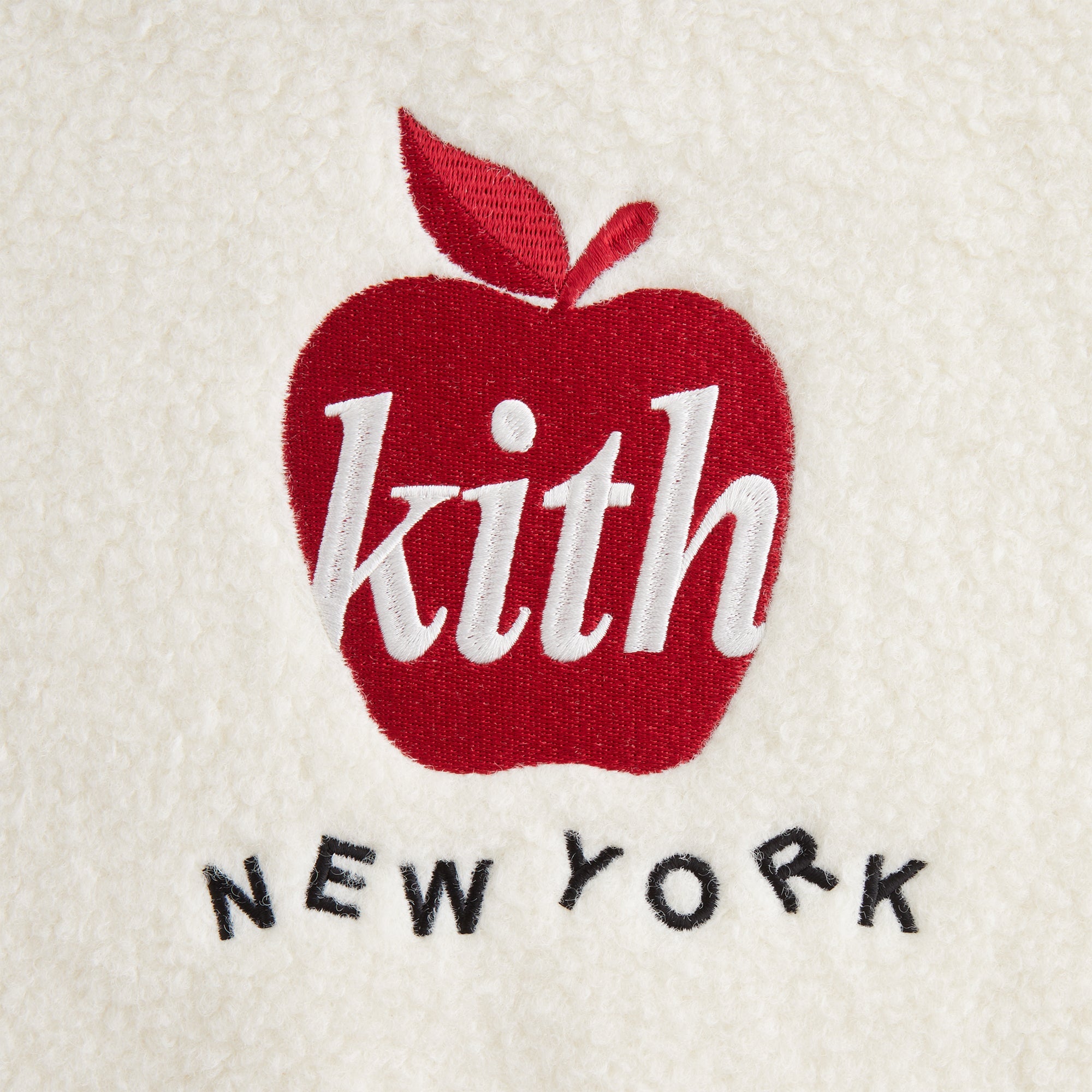 Kith Kids Empire State Sherpa Crewneck - Silk - view 3