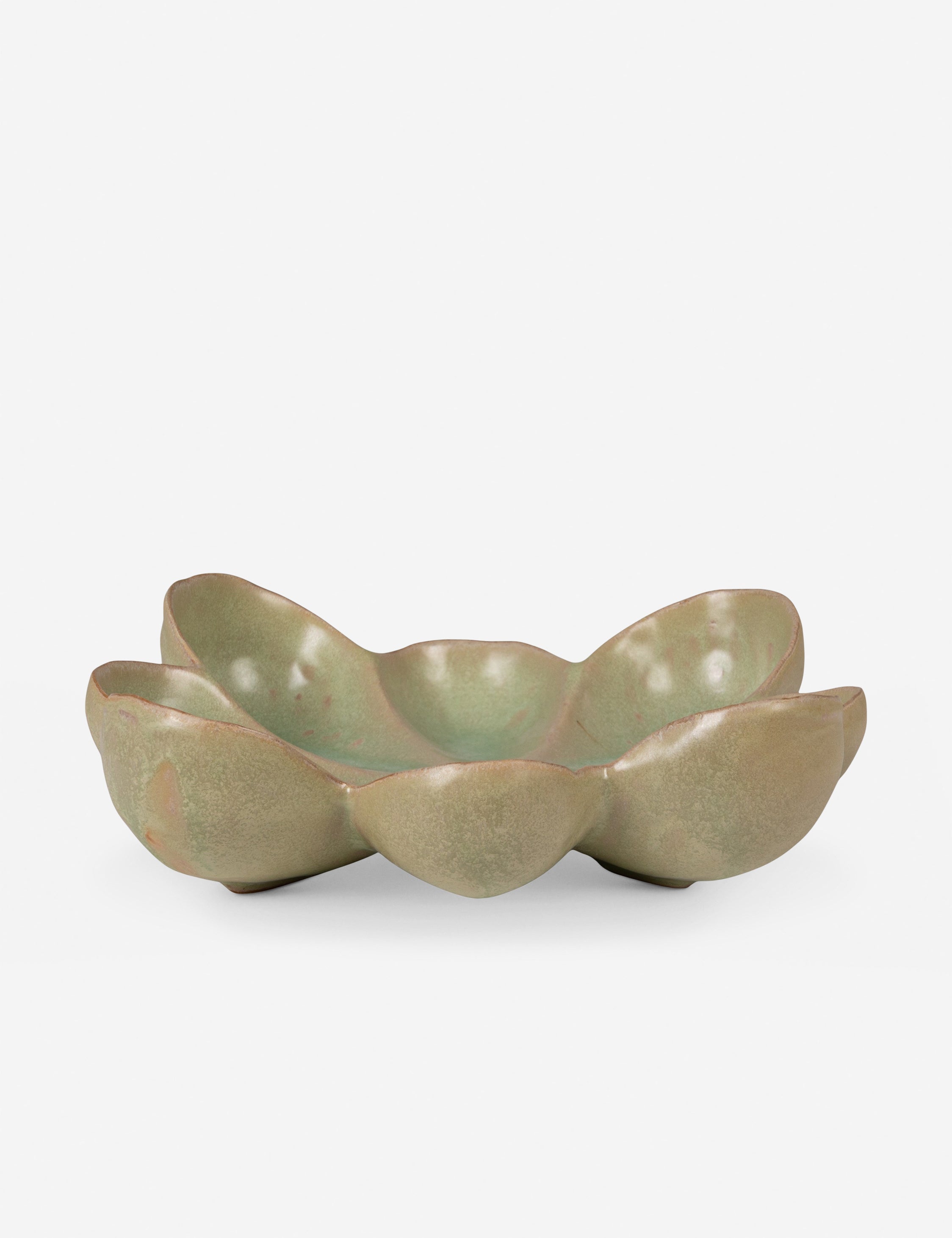 Lulu and Georgia Kalina Plates (Set of 2) – Green - view 2